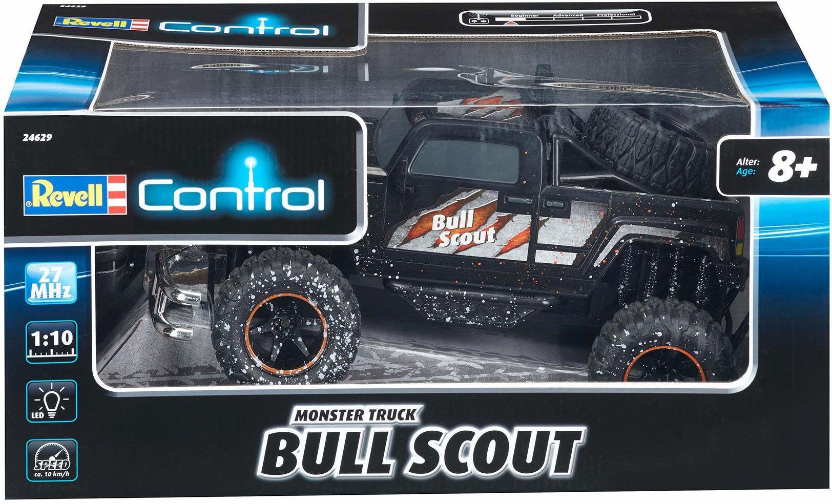 Revell® RC-Monstertruck Revell® control, RC Monster Truck Bull Scout, mit Licht