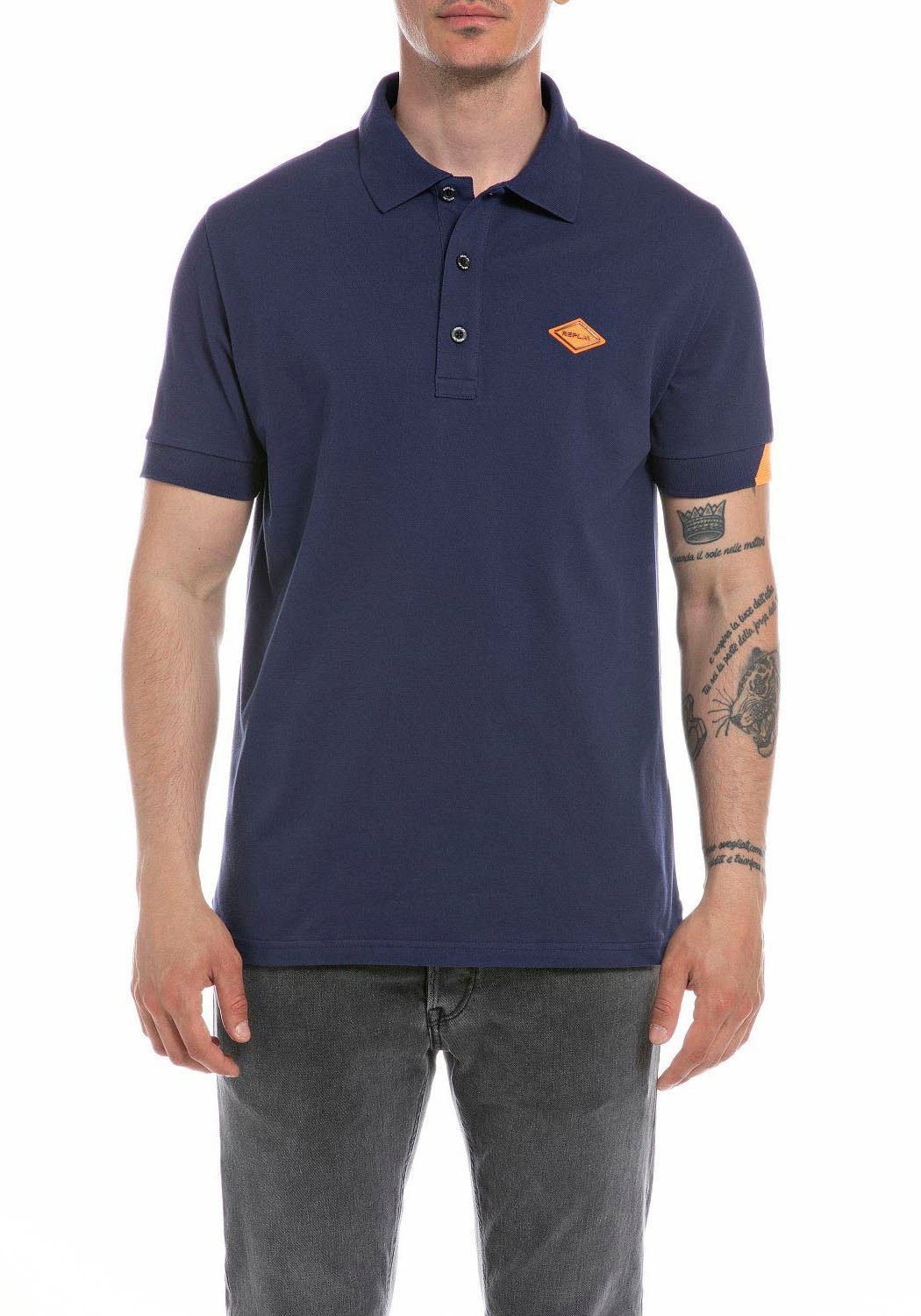 Replay Poloshirt navy blue