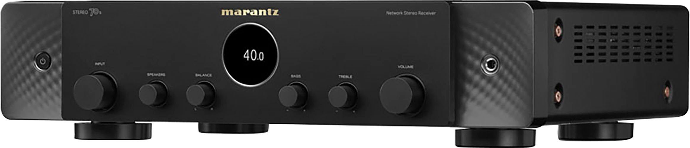 Marantz Stereo 70S 2.1 AV-Receiver WLAN) schwarz LAN (Bluetooth, (Ethernet)