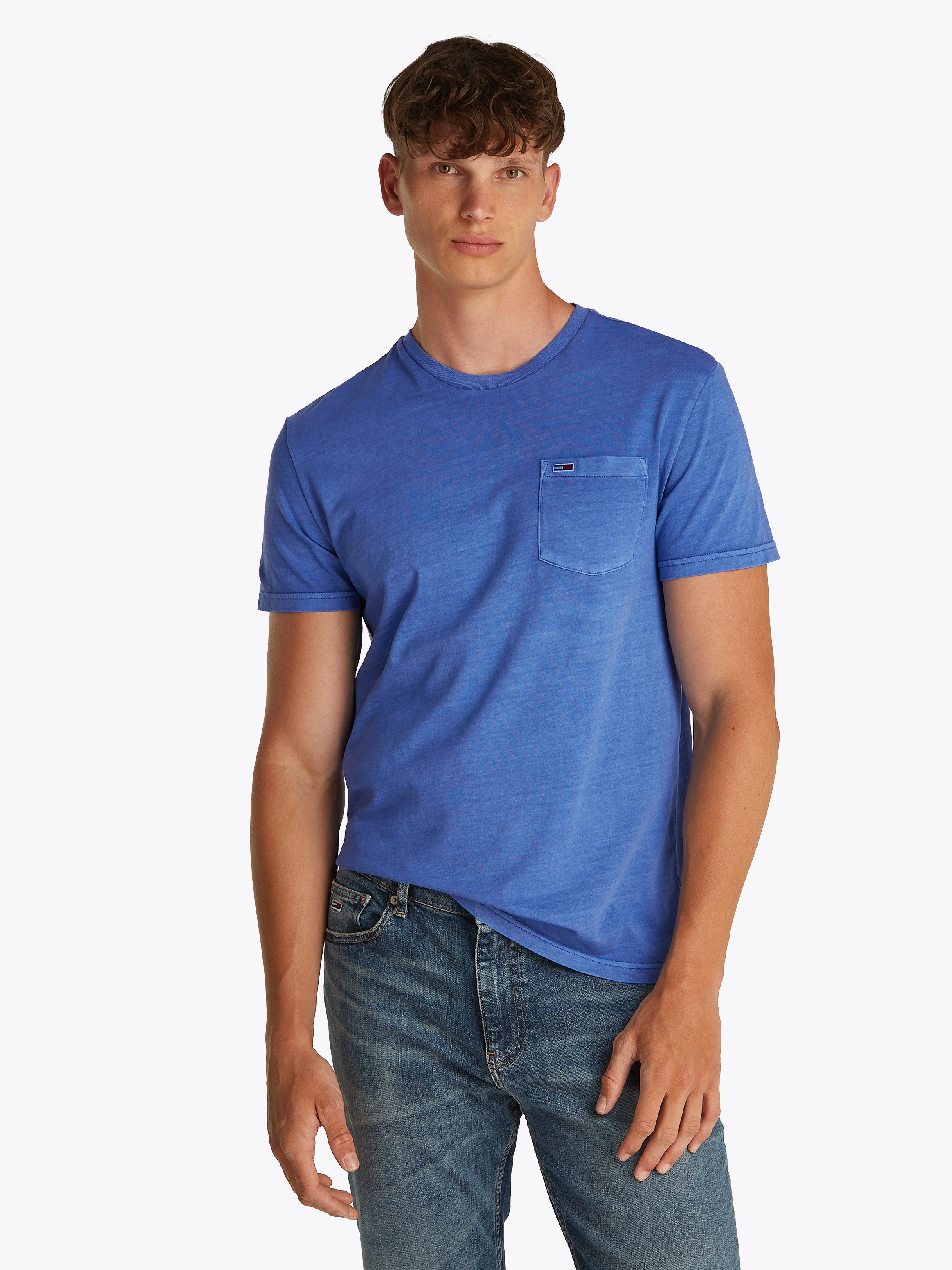 Tommy Jeans T-Shirt TJM SLIM WASHED günstig online kaufen