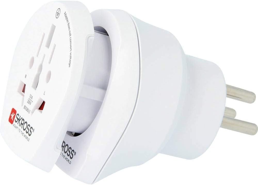 SKROSS SKROSS Combo World to Israel Reiseadapter Steckdosenadapter EU Adapter Type-F zu Type-F