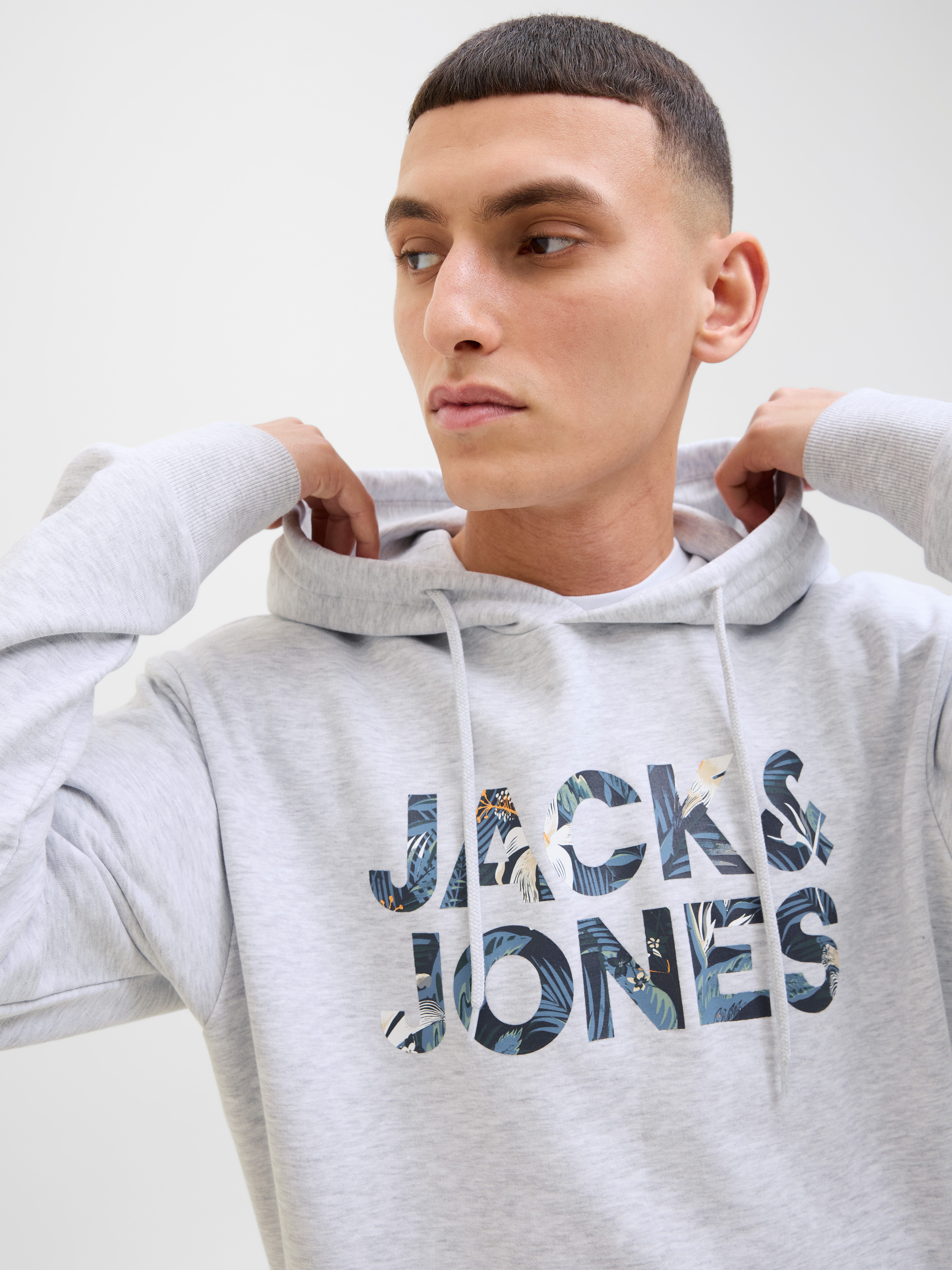 Jack & Jones Kapuzensweatshirt JJEBRYAN CORP LOGO SWEAT HOOD NOOS mit Logo günstig online kaufen