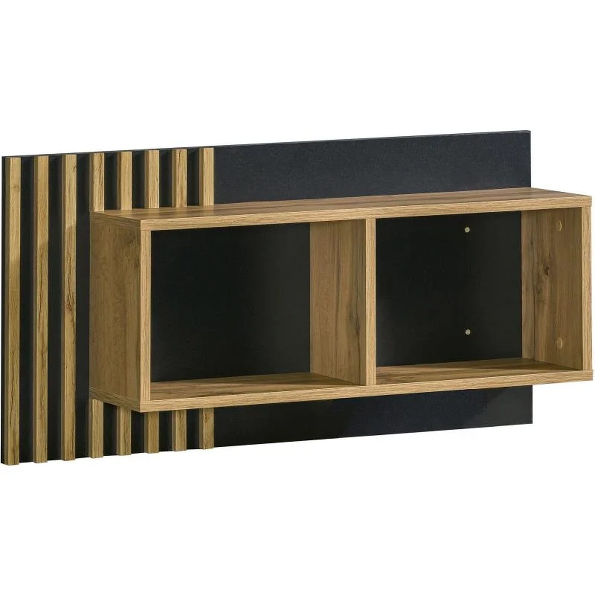 Beautysofa Wandregal mit eleganten Streifen Lamelo, günstig online kaufen