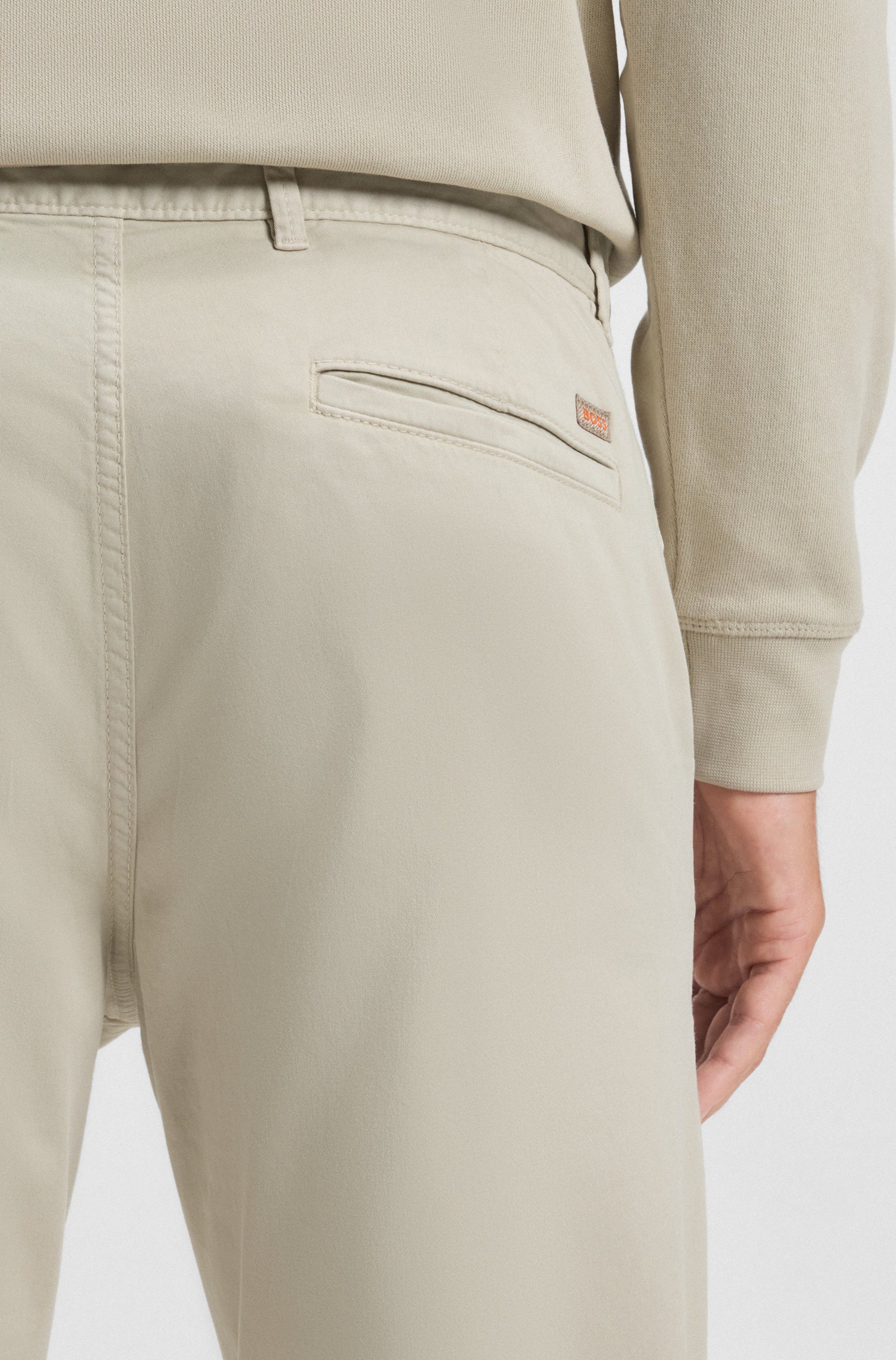 BOSS ORANGE Chinohose slim mit Gesäßtaschen