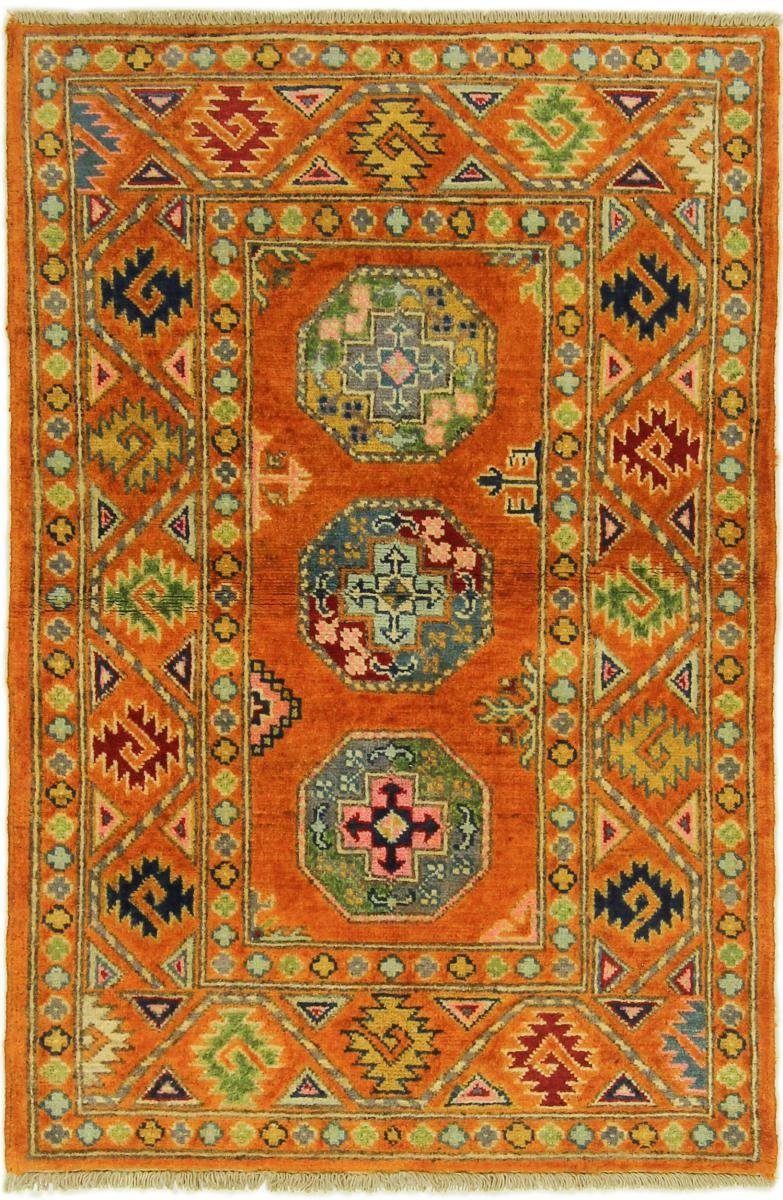 Ersari 84x129 6 Nain Orientteppich mm Orientteppich, Höhe: Trading, Handgeknüpfter Afghan rechteckig,