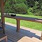 WESTMANN Brüstungsgeländer, 299 cm Länge, 96 cm Höhe, mit 1 Pfosten, Seitenablage für Holzpavillon »Devon«, Bild 3