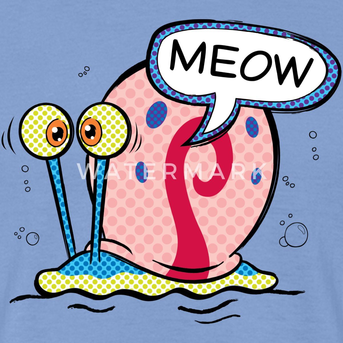 Spreadshirt T-Shirt SpongeBob Schwammkopf Gary Die Schnecke Männer T-Shirt günstig online kaufen