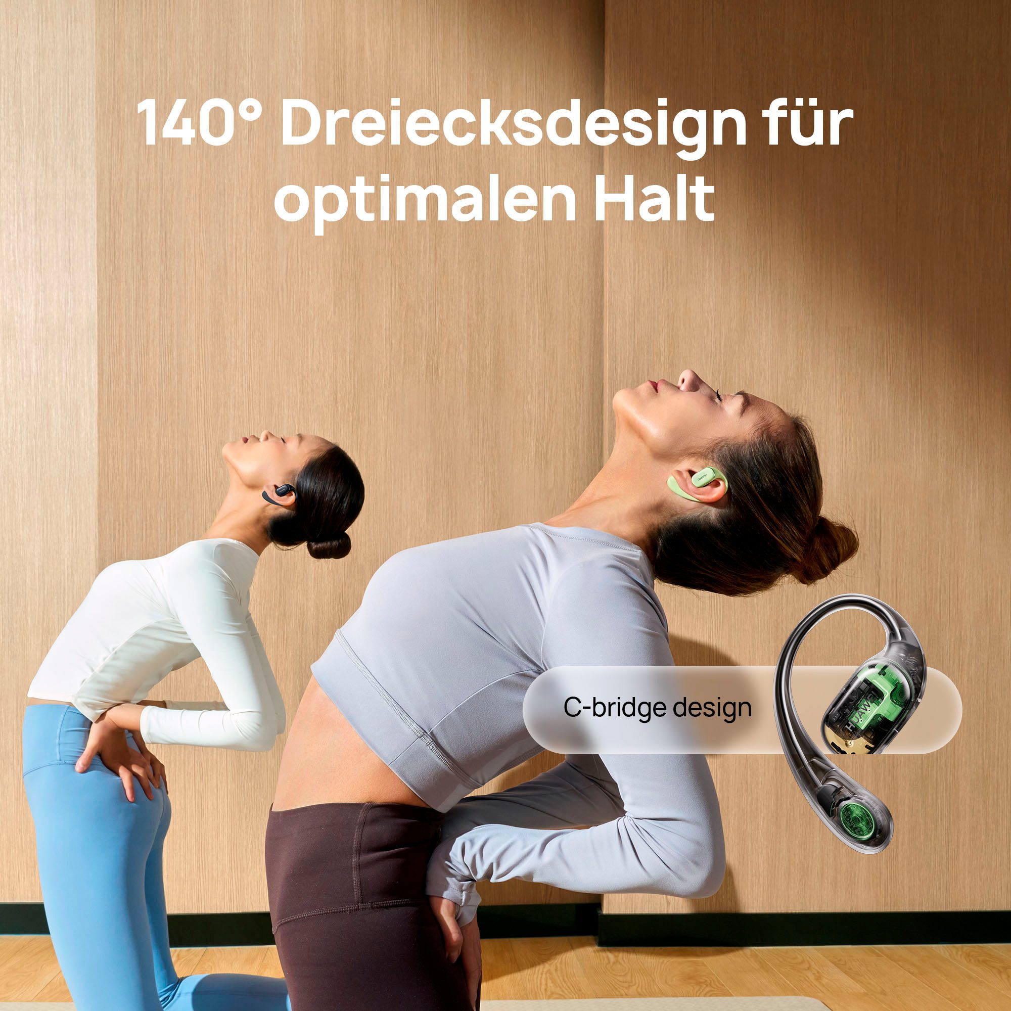 Huawei FreeArc Open-Ear-Kopfhörer (Freisprechfunktion, A2DP Bluetooth)