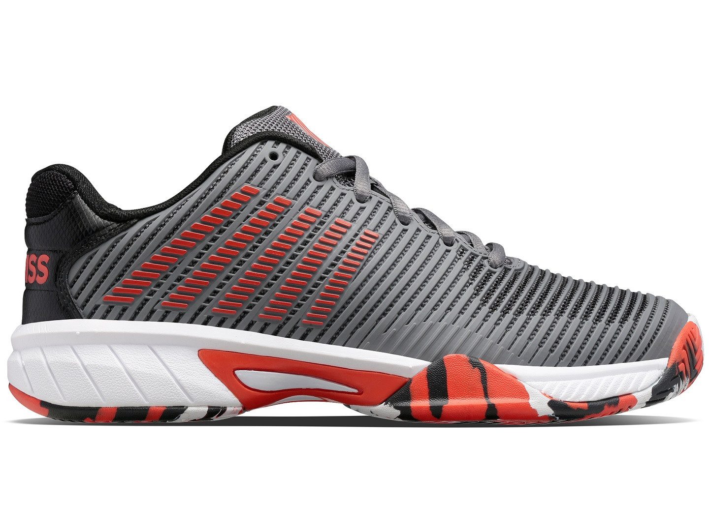 K-Swiss Performance Hypercourt Express 2 Allcourt stahlgrau Kinder Tennisschuh