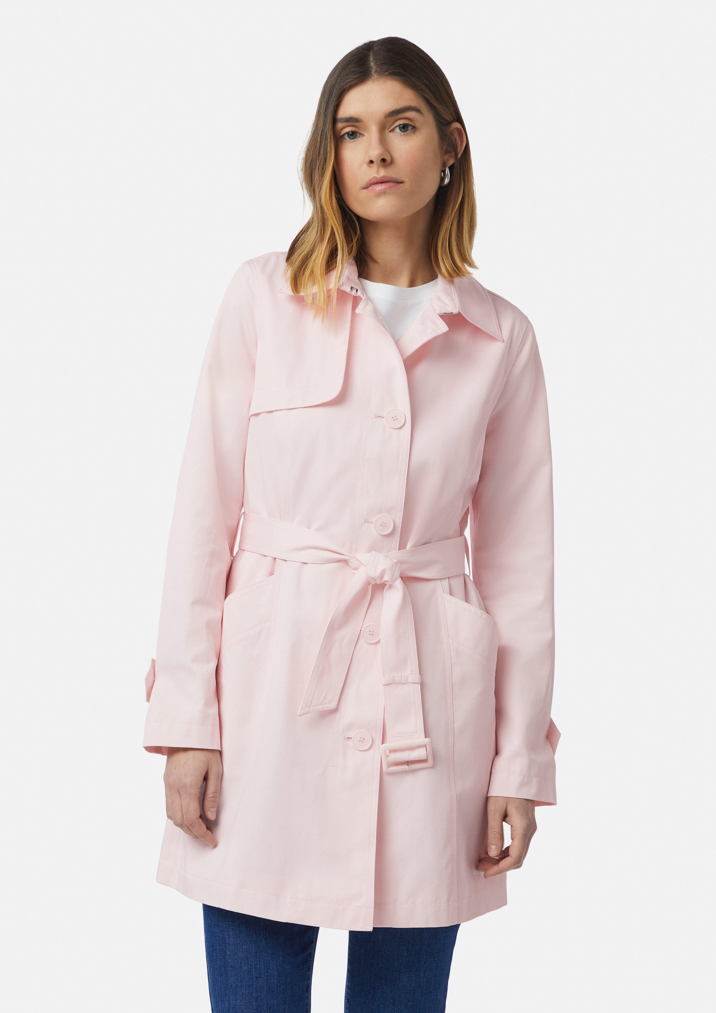 Comma Langmantel Eleganter Baumwoll-Trenchcoat im Slim günstig online kaufen