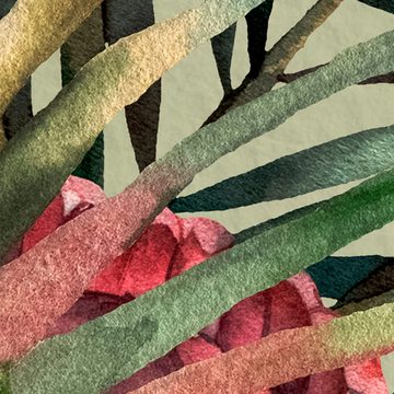 Komar Fototapete Vlies Fototapete - Jungle Spot - Größe 400 x 250 cm, glatt, bedruckt, (Packung, 1 St)