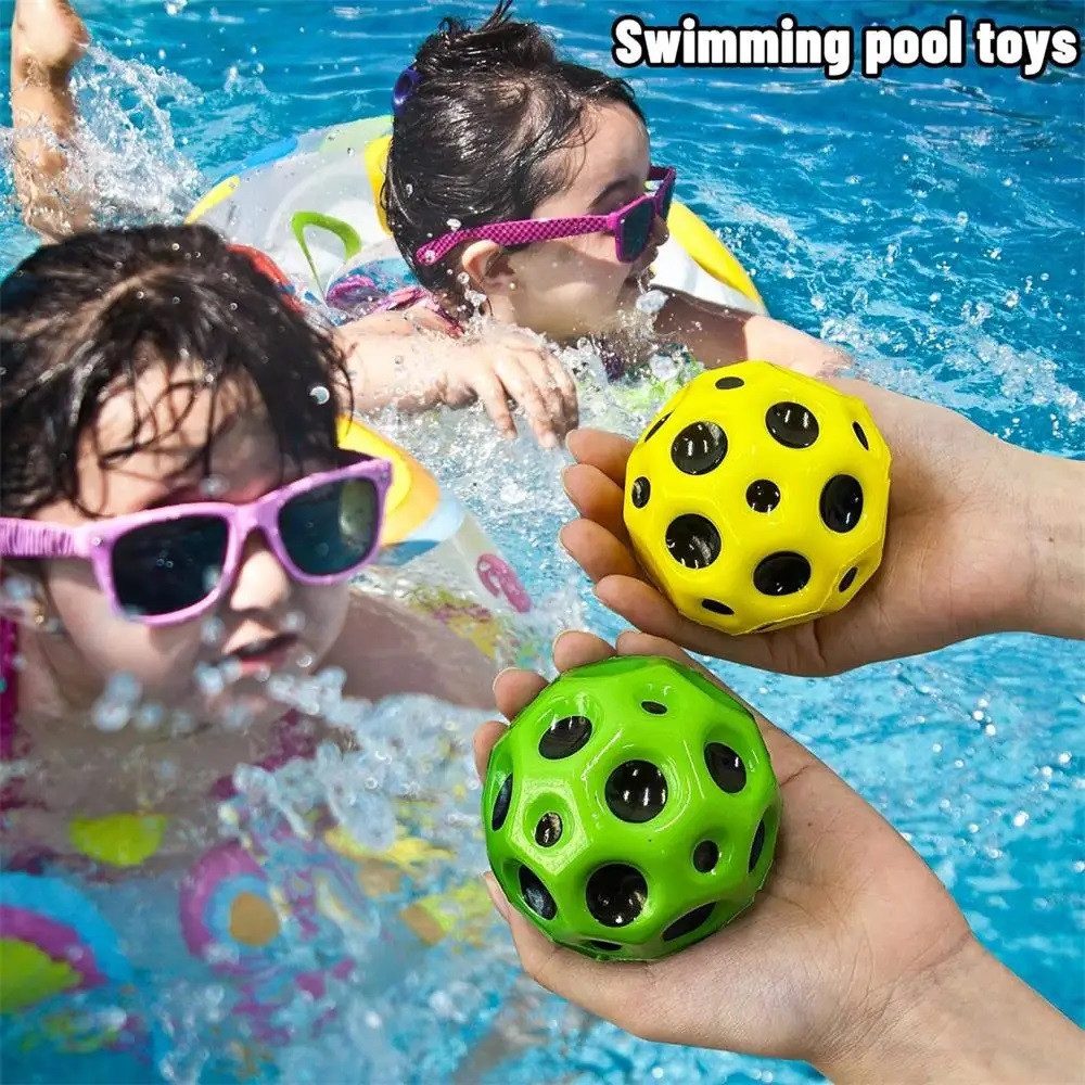 OLi Spielball Jump Ball 3 Stück Hohe Springende Stressabbau für Erwachsener & Kinder (Hüpfbälle Gummiball Spaceballs 7 cm, 3-St., 3 bis 12 Stück), ein Knallendes Geräusch Machen Hüpfbälle