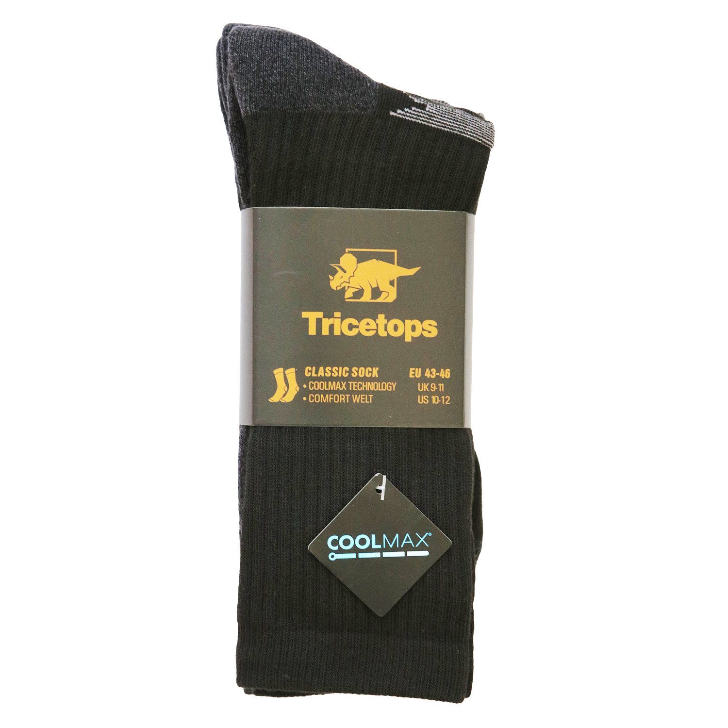 Trekking-Socken TS01M Wandersocken Arbeitssocken Paar 3 Wandersocken Tricetops 6 Skisocken / Herren Damen (3-Paar)