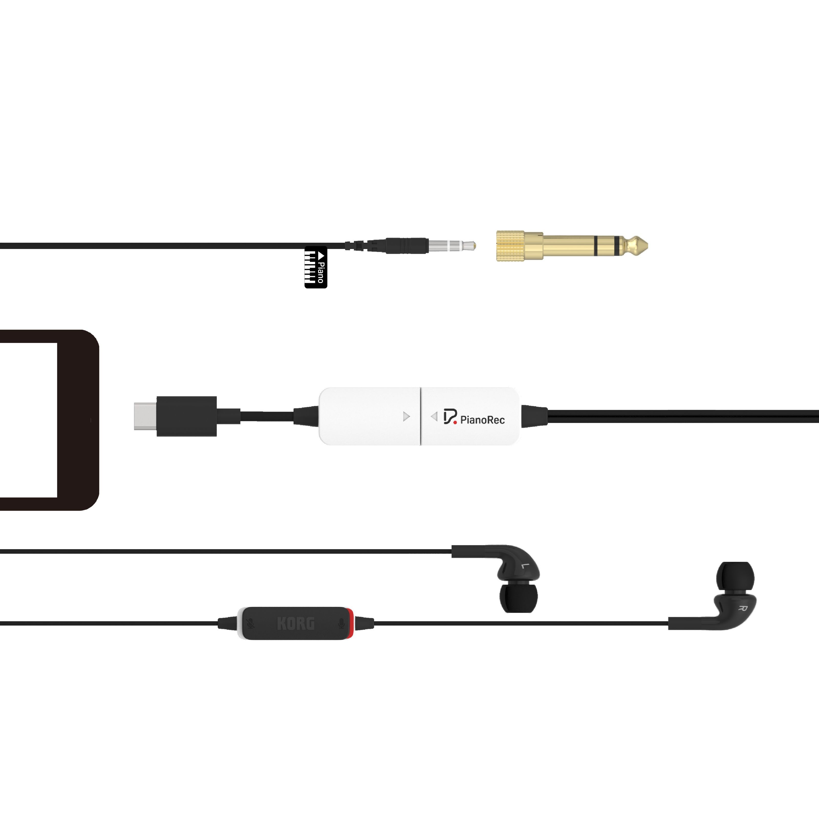 Korg Digitales Aufnahmegerät (PianoRec - USB Interface)