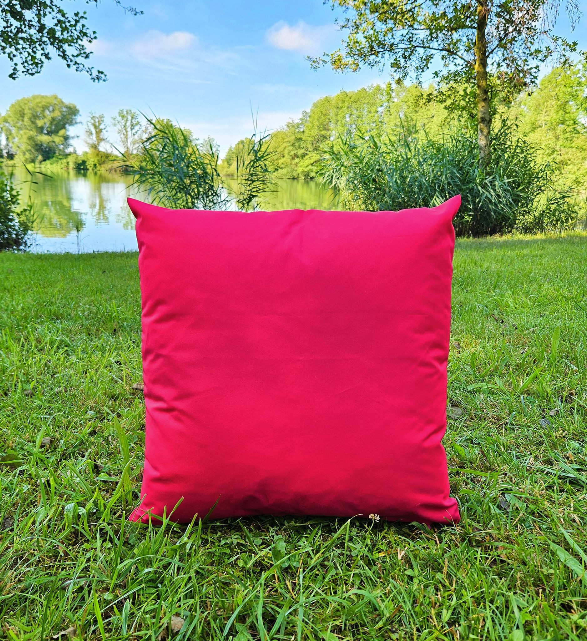 JACK Dekokissen 60x60cm Outdoor Lounge Kissen inkl. XXL Füllung, starke Füllung, strapazierfähig, wasserabweisend, In- und Outdoor