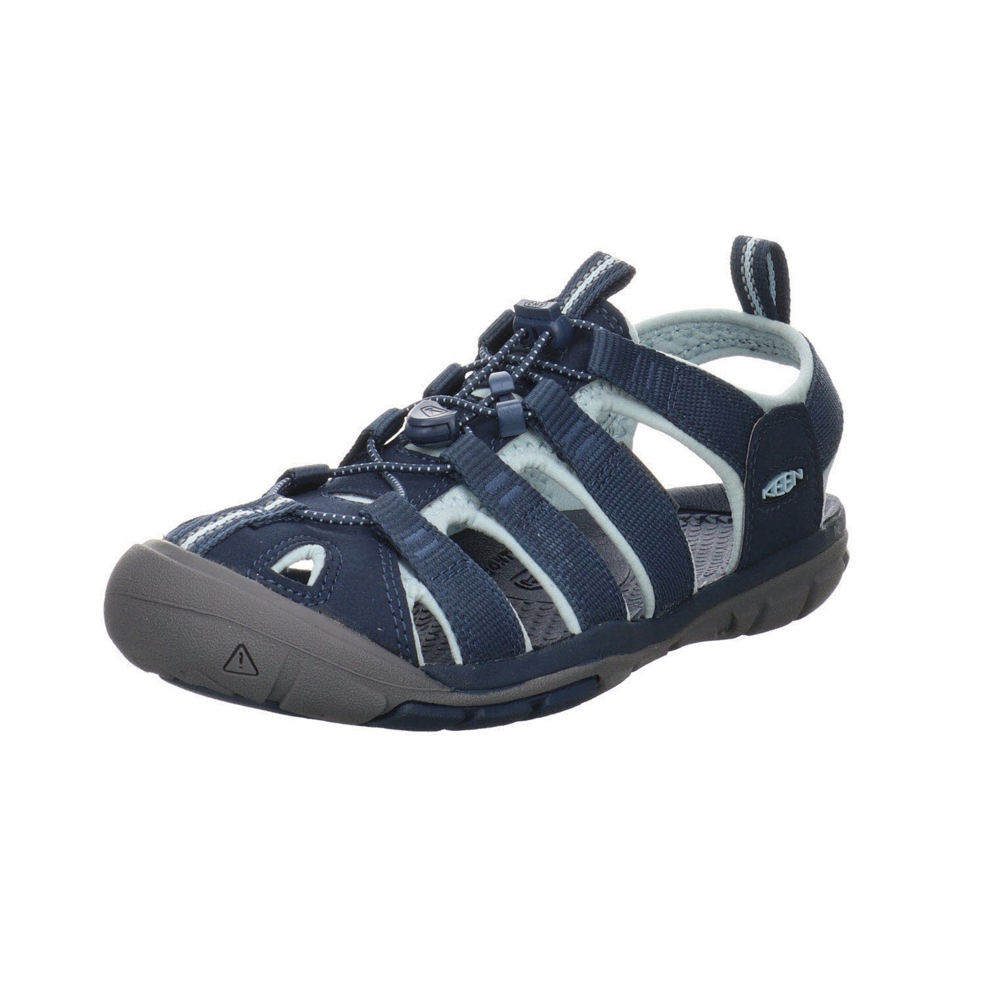 Trekkingsandalen Keen navy-blue Trekkingsandale Damen glow CNX Synthetikkombination Sandale Clearwater