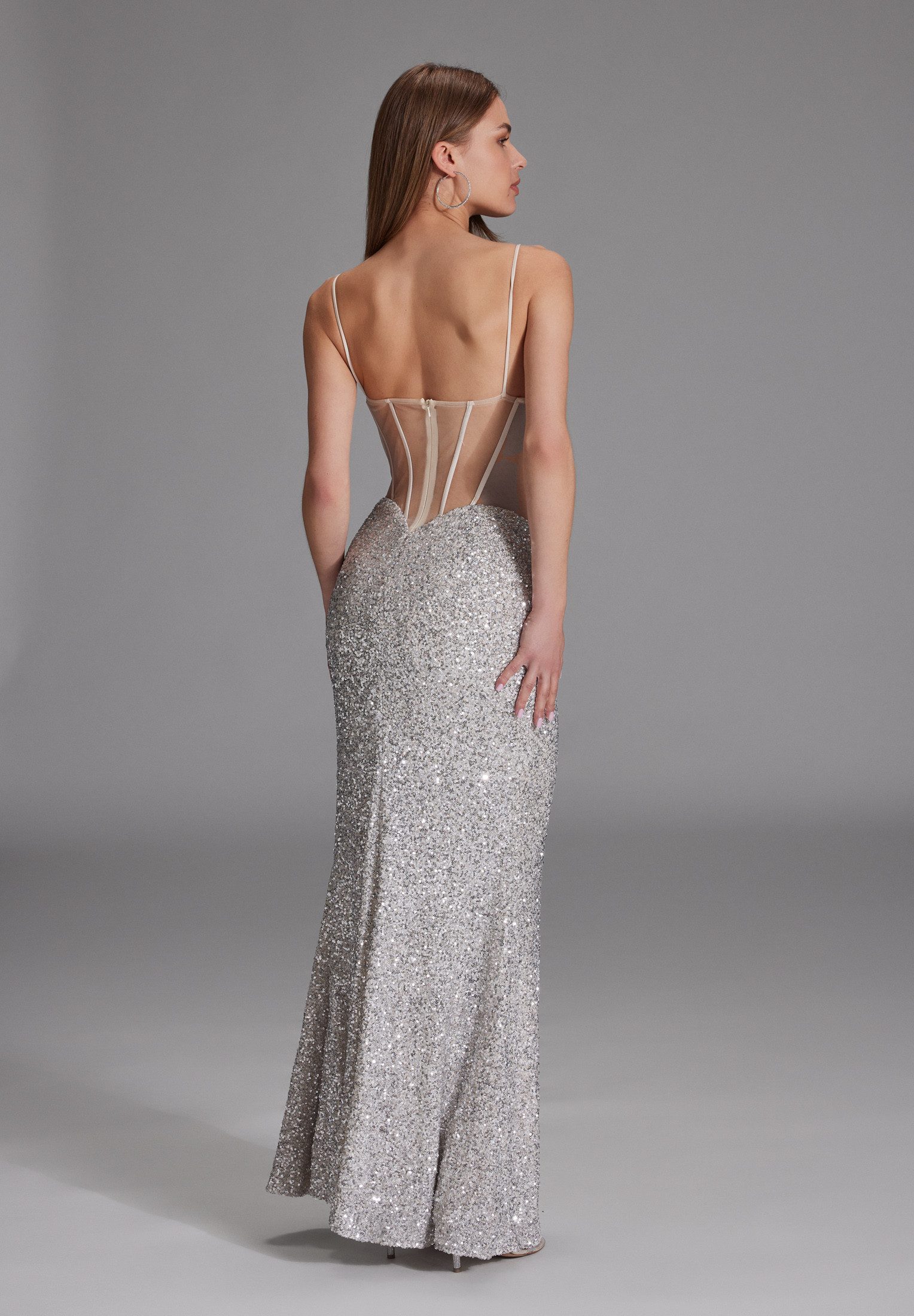hey kyla Abendkleid Taillierter Schnitt mit günstig online kaufen