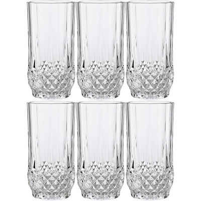 CRISTAL D´ARQUES Tasse Longdrinkglas Longchamp ECLAT 280 ml, Glas