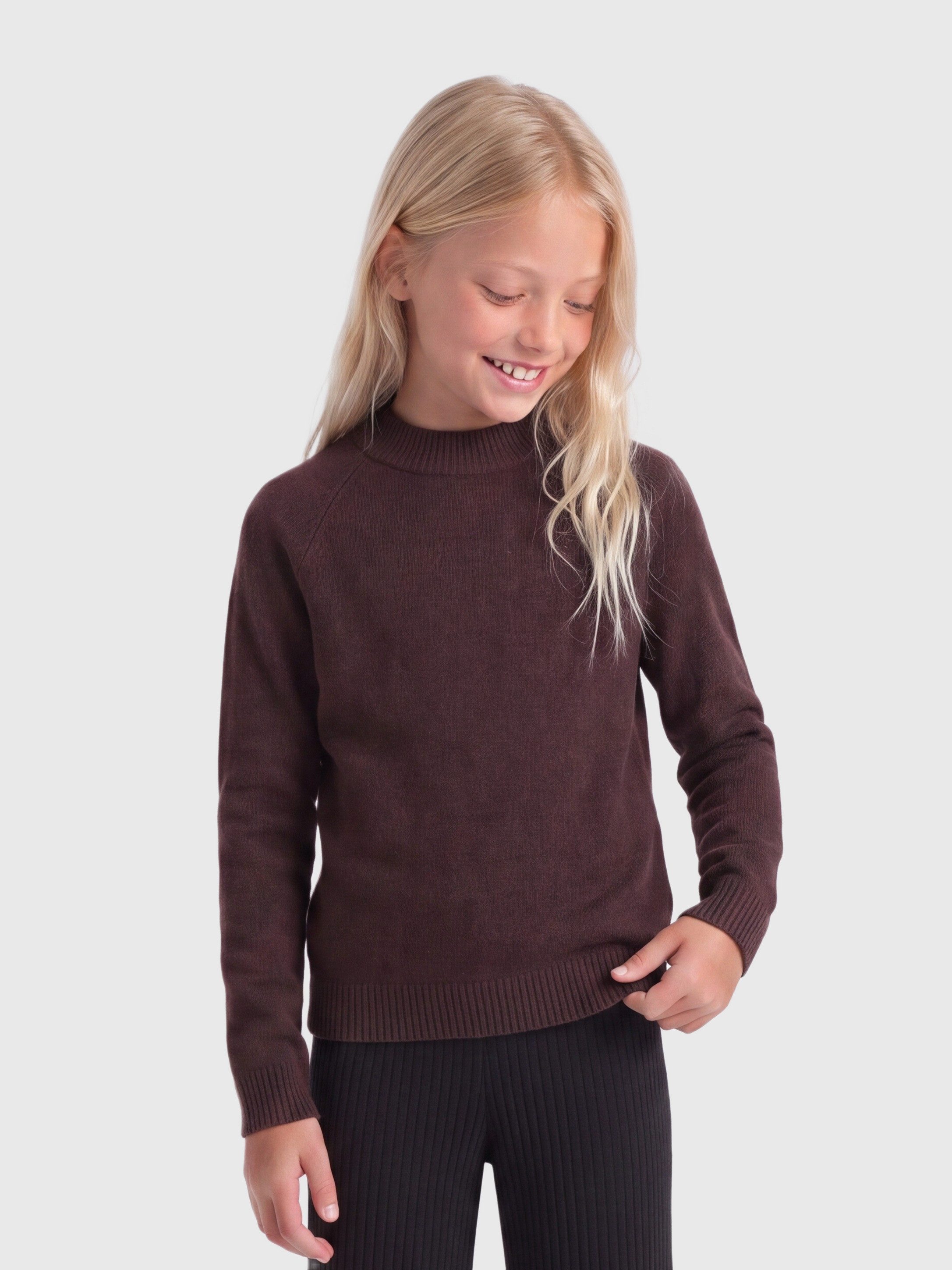 KIDS ONLY Strickpullover KOGRICA LIFE LS PULLOVER VD KNT NOOS Materialmix