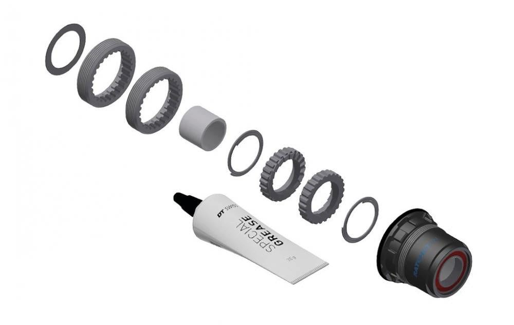 DT Swiss Laufrad DT Swiss Service-/Upgrade-Kit Ratchet LN 18 Zähne - zuverlässiges Nabe