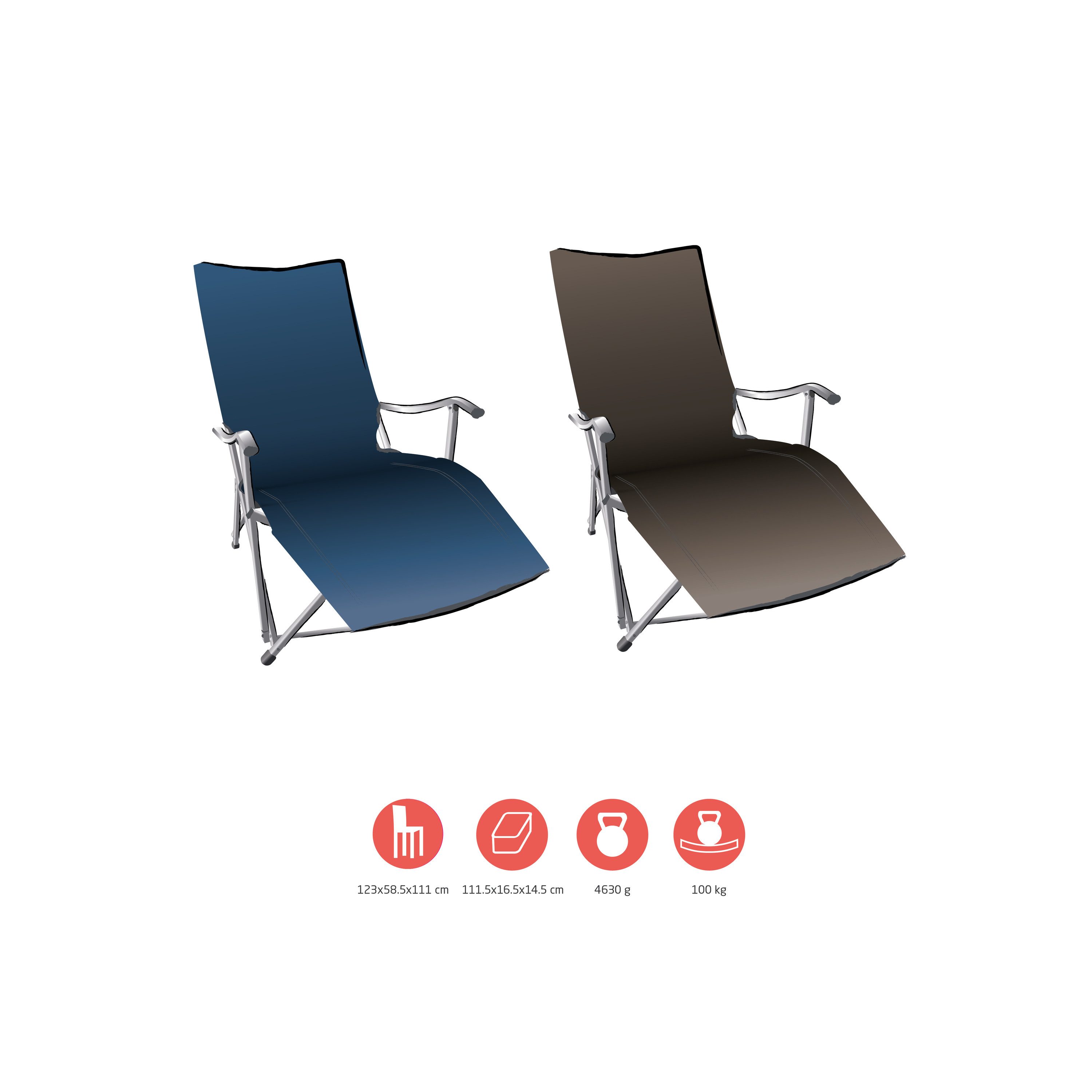GRAND CANYON Campingstuhl EL TOVAR LOUNGER (1 St)