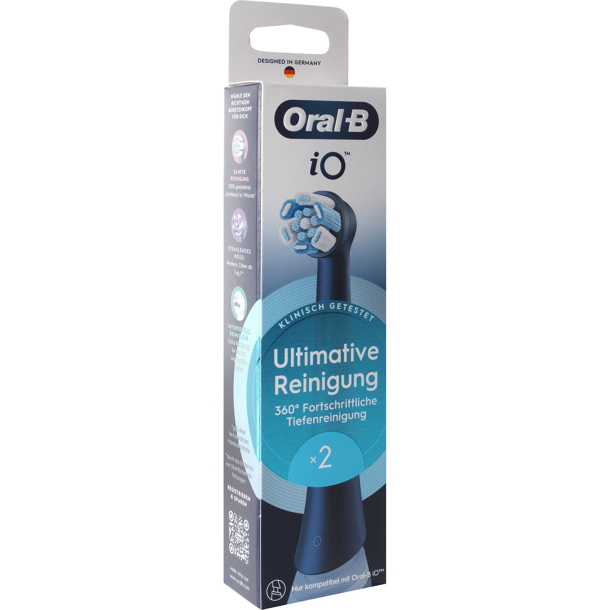 Oral-B Aufsteckbürsten Braun Oral-B iO Ultimative Reinigung 2er