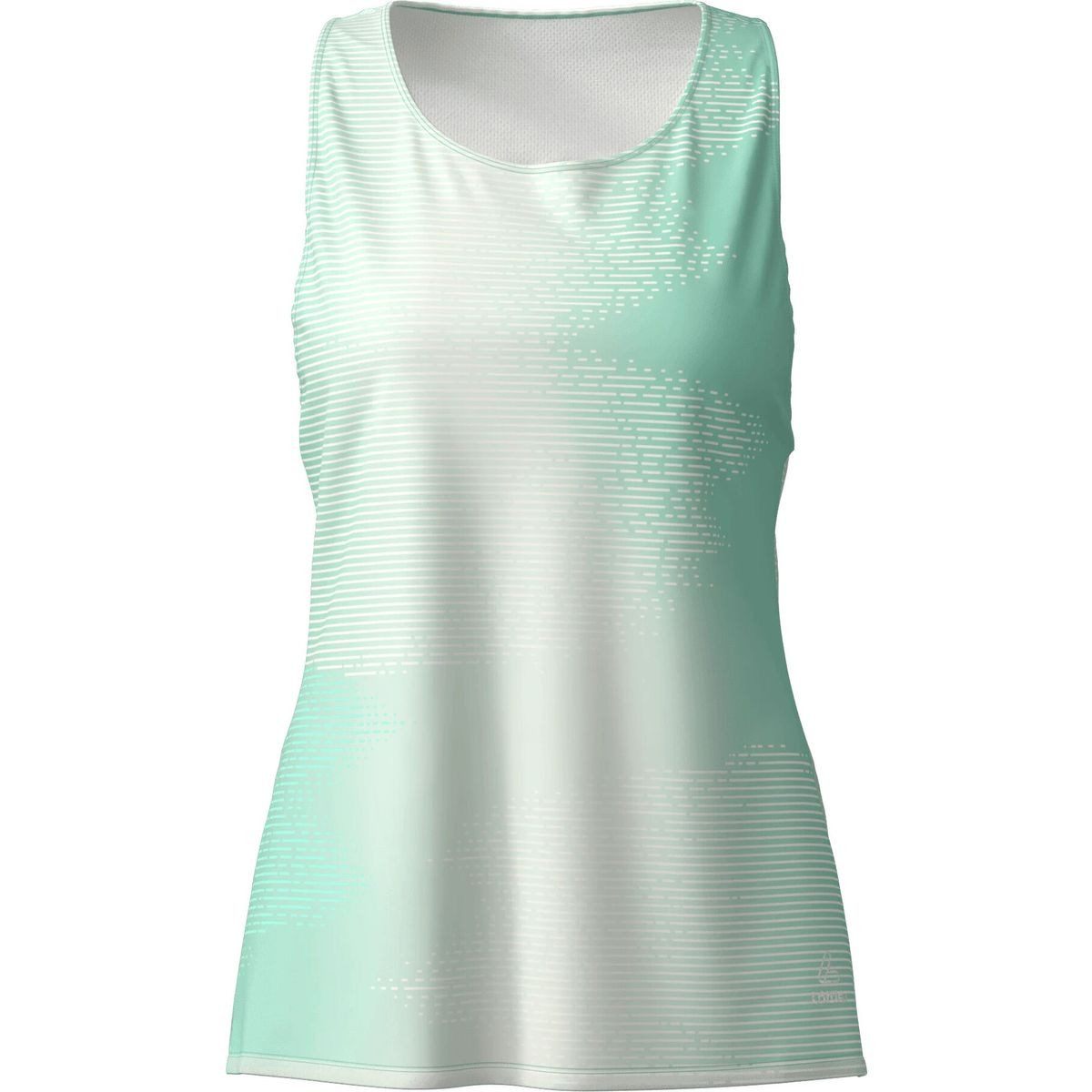 Löffler Kurzarmshirt Women Racerback TOP Shades Leichtes, atmungsaktives Top mit innovativem Rückenschnitt, ideal für