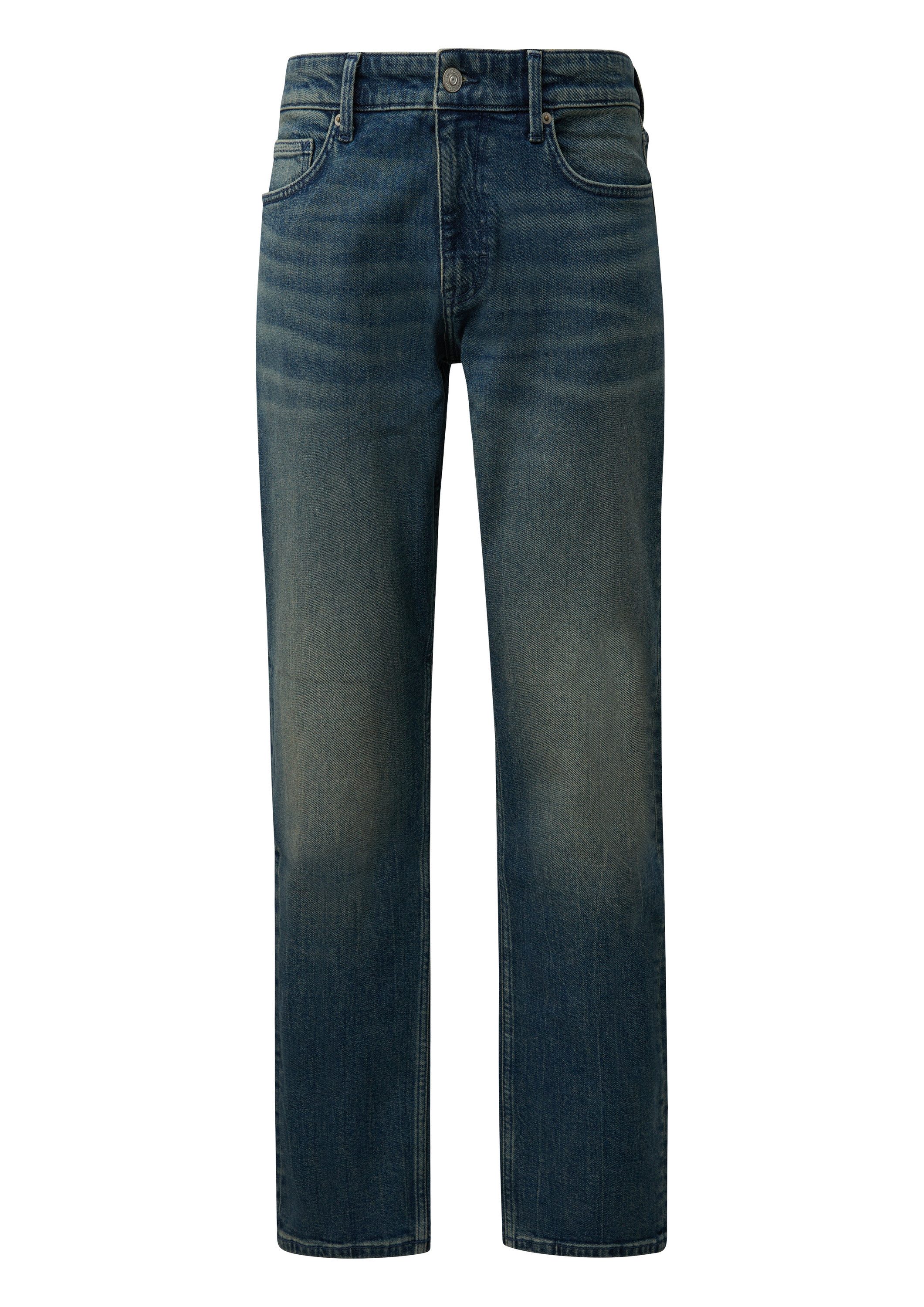 QS Regular-fit-Jeans Jeans-Hose PETE Denim Pete/ Regular Fit / Mid Rise / S günstig online kaufen