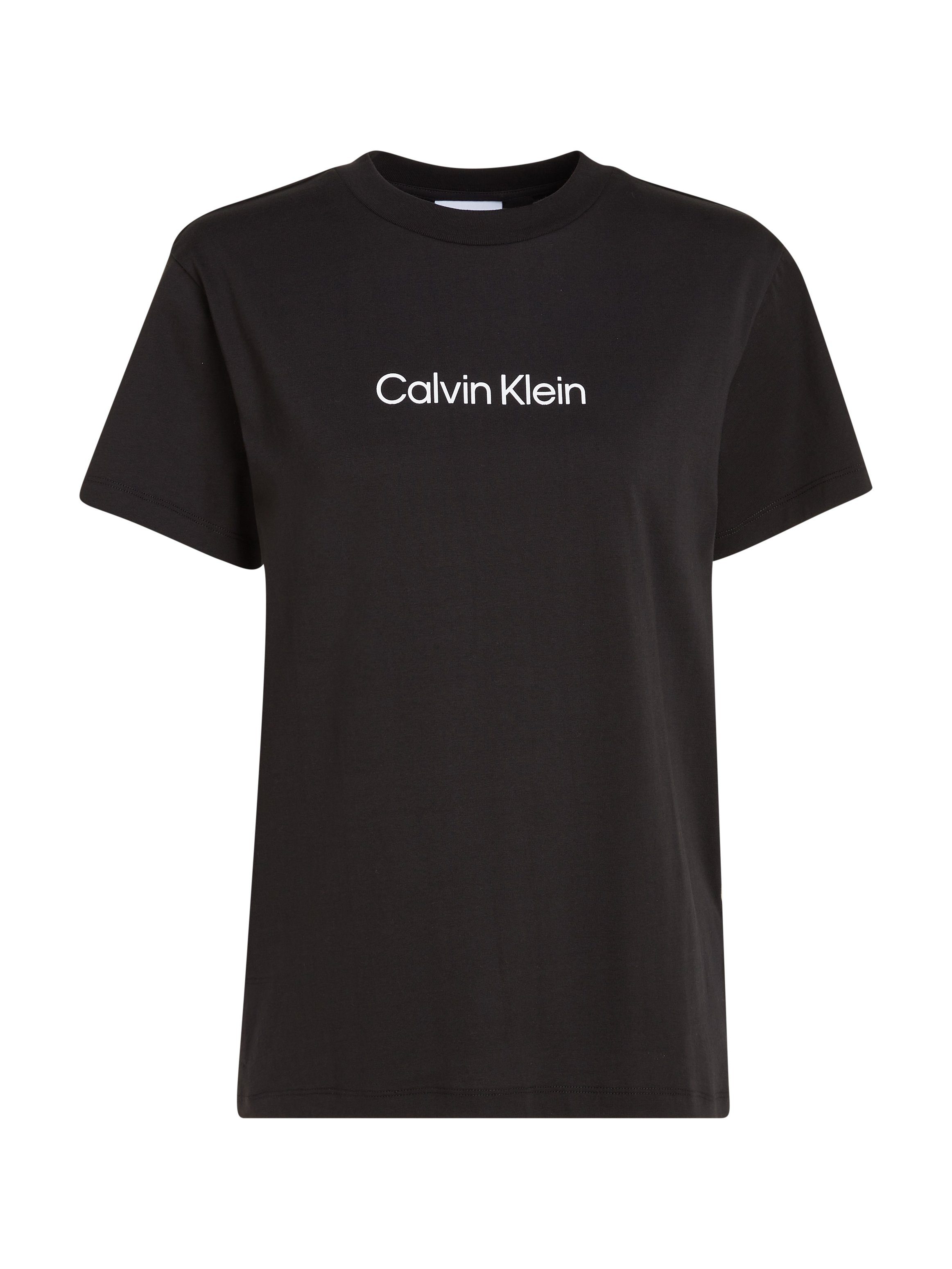 Calvin Klein T-Shirt schwarz Shirt HERO LOGO REGULAR