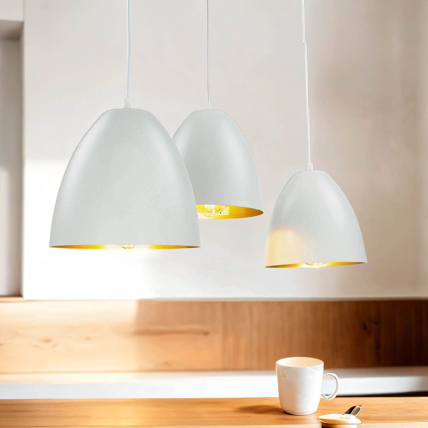 Licht-Erlebnisse Pendelleuchte LENOX, ohne Leuchtmittel, Hängeleuchte günstig online kaufen