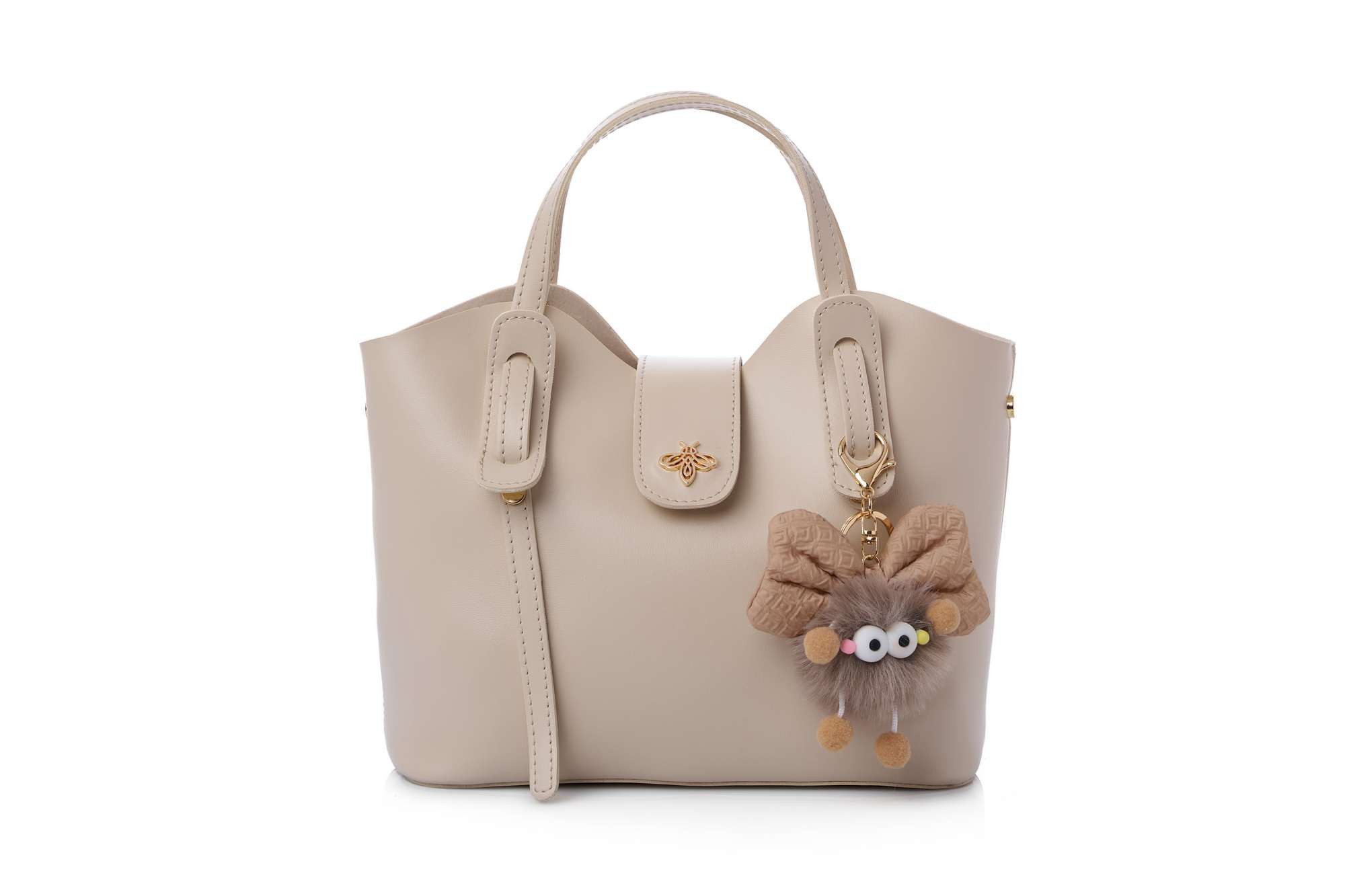 lucky bees Schultertasche 1274 - Tan günstig online kaufen