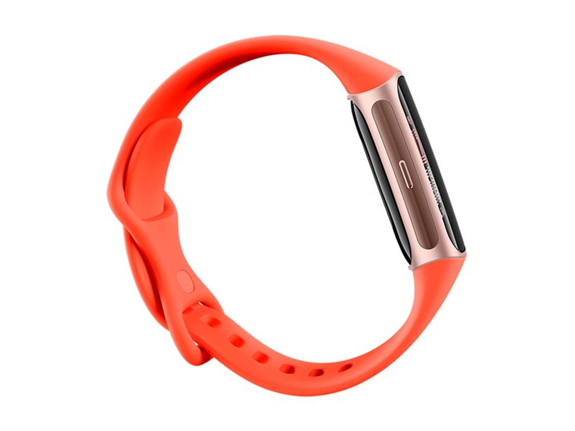 fitbit Sportuhr Fitbit Charge 6 Champagne Gold Aluminium Aktivitätsmesser Fitnessuhr Charge 6, (1-tlg), Farb-Touchscreen, Herzfrequenzmessung, Schlaftracking