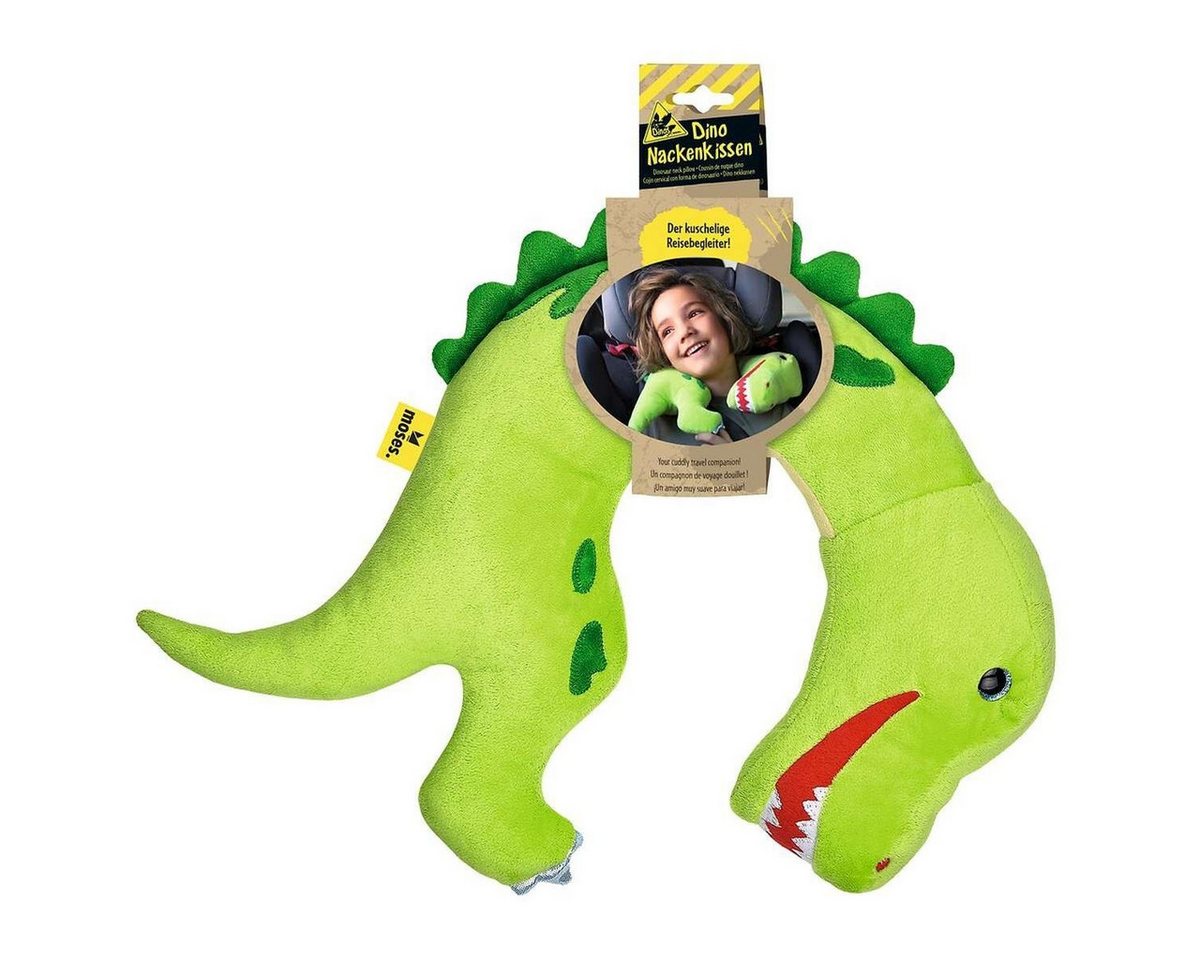 Moses. Verlag Nackenkissen Dino Nackenkissen Tyrannosaurus – Kuschelweicher Reisebegleiter, weich & bequem