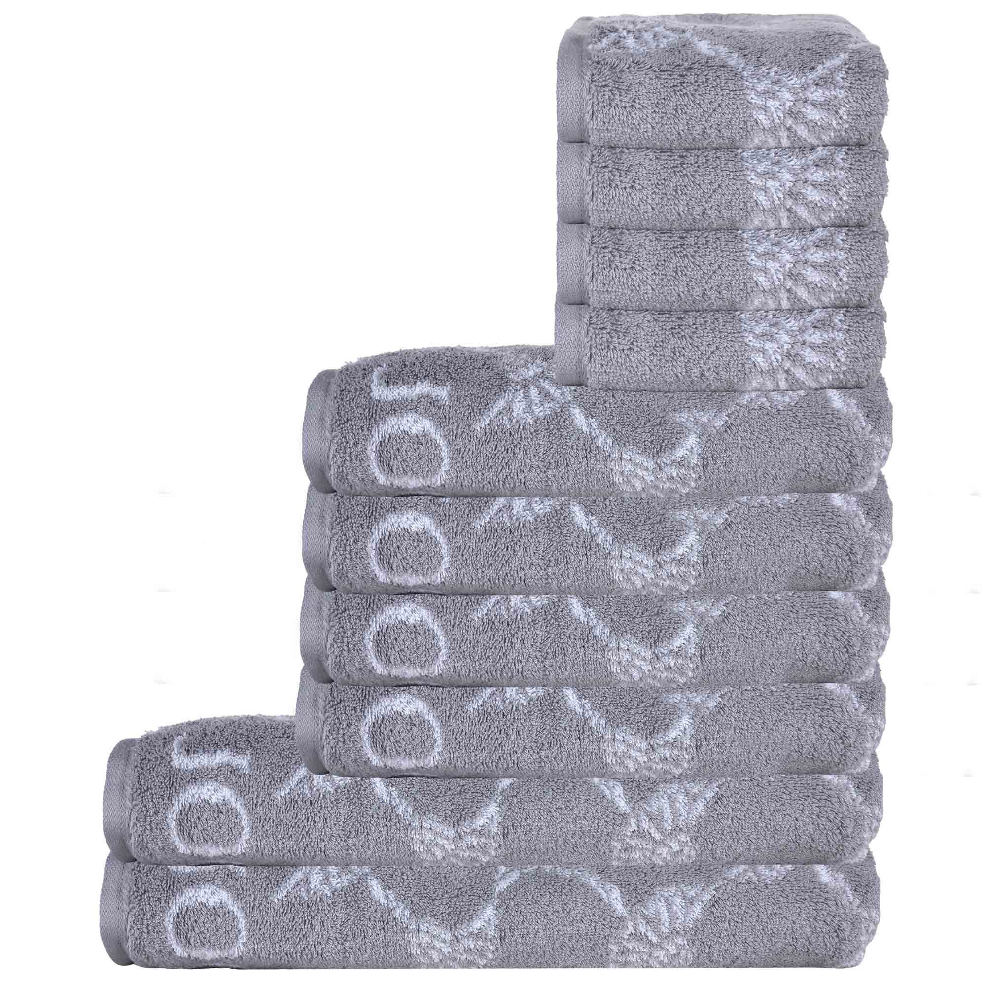 JOOP! Handtuch Unisex Handtuch 10er Pack Baumwolle, Frottier (Set, 10-St)