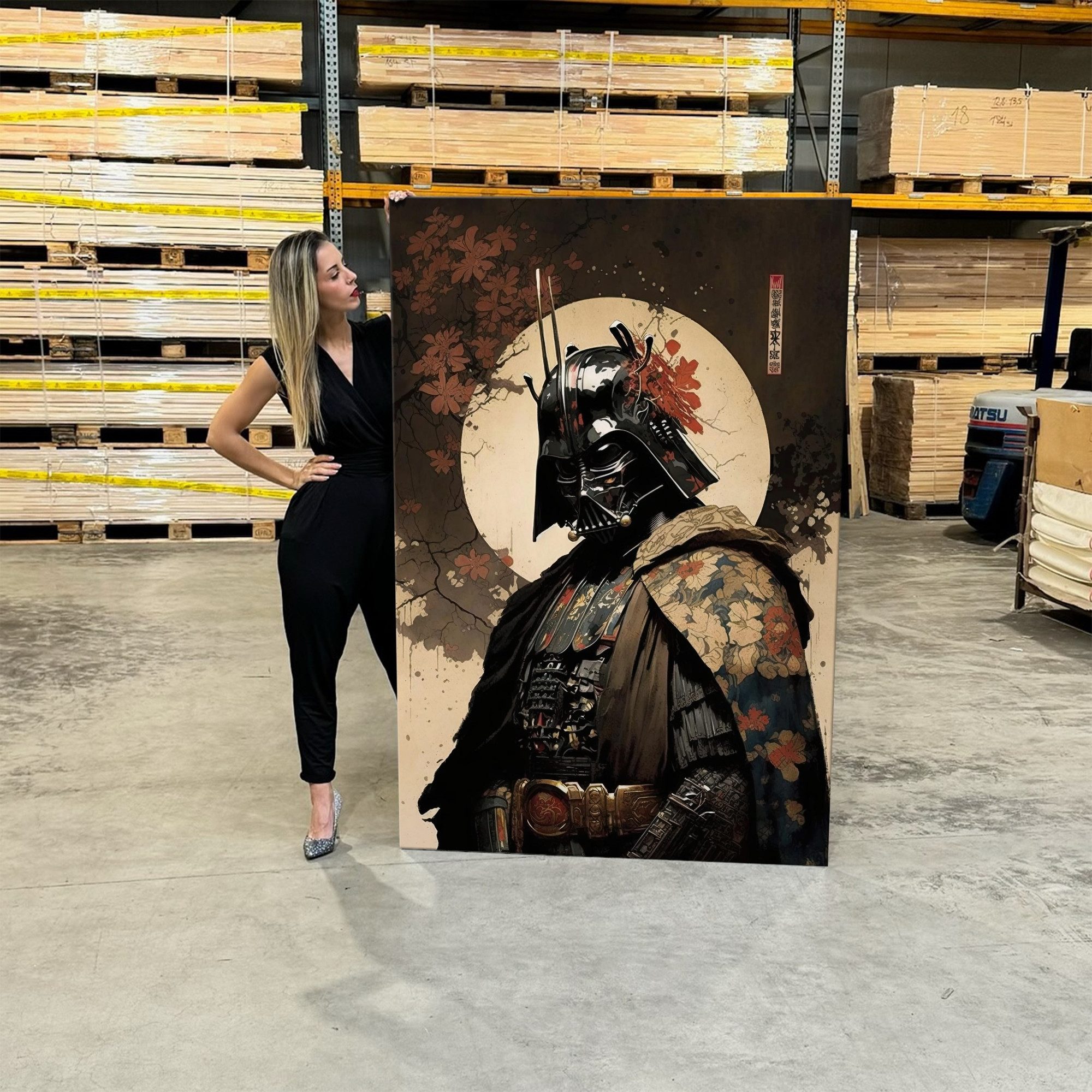 Artmazing Leinwandbild Vader, Vader, gesp. auf FSC Echtholz-Keilrahmen, in versch. Größen