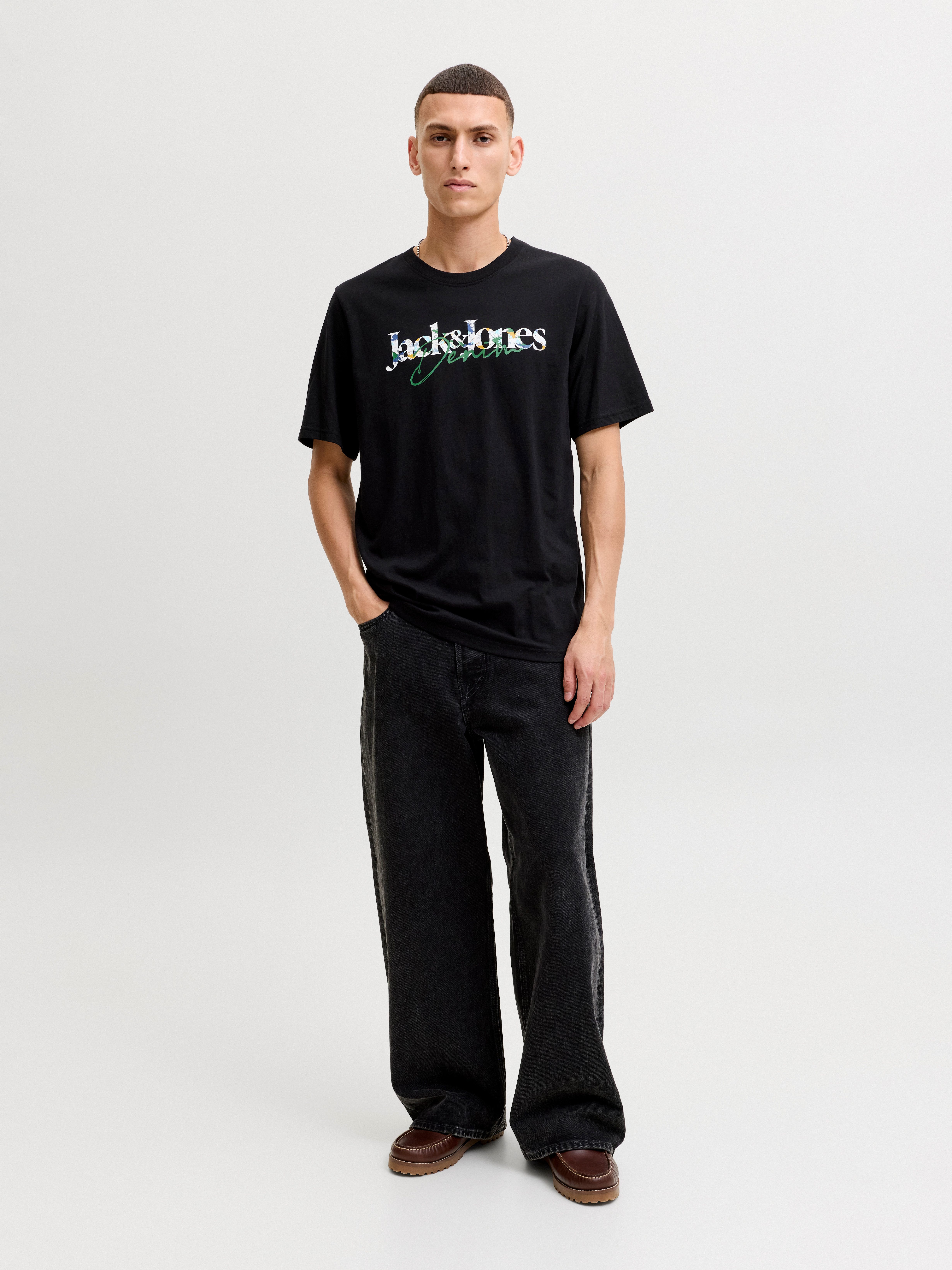 Jack & Jones Rundhalsshirt JJTOM TEE SS CREW NECK SN Baumwolle, regular fit – Bild 5 von 5