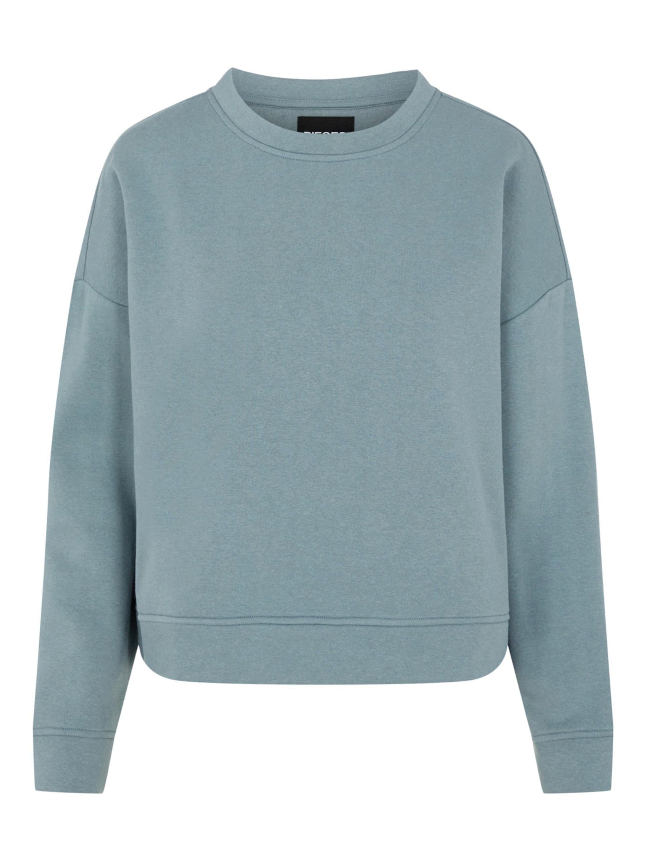 (1-tlg) Sweatshirt Details Plain/ohne pieces Chilli