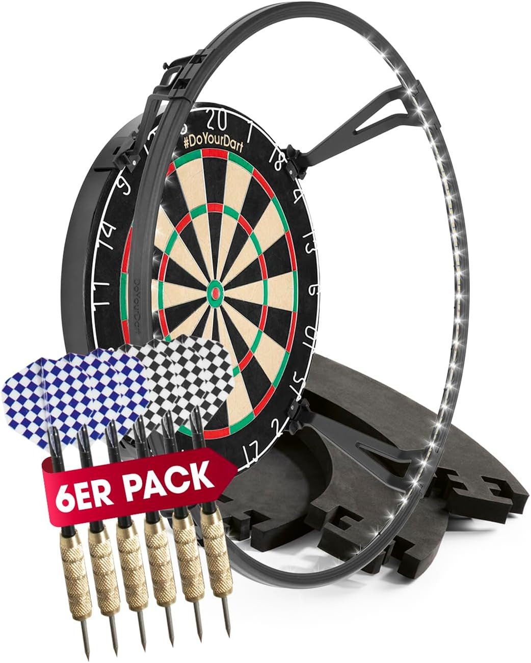#DoYourDart Dartscheibe -Beleuchtung zur schattenfreien Ausleuchtung