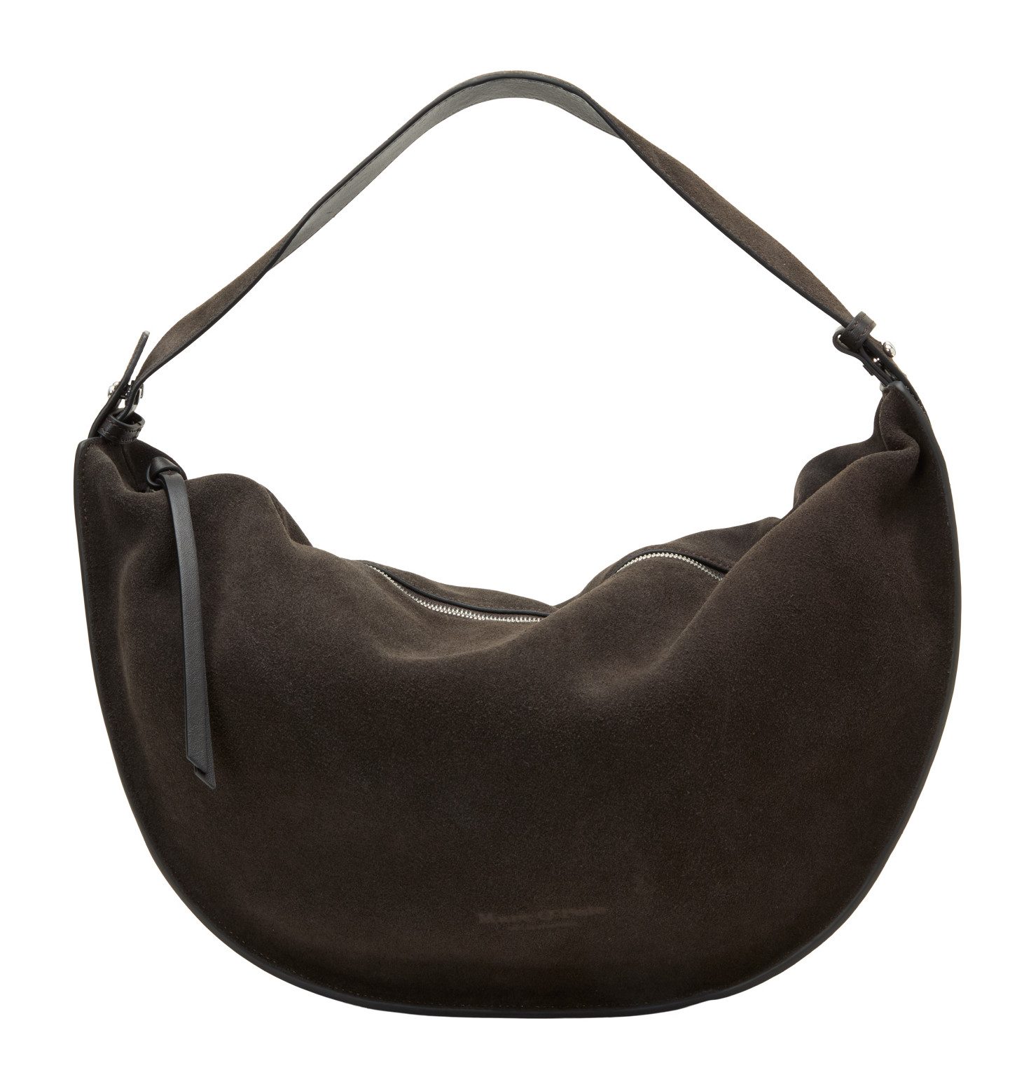 Marc O'Polo Schultertasche Hobo Bag, aus echtem Kalbsleder