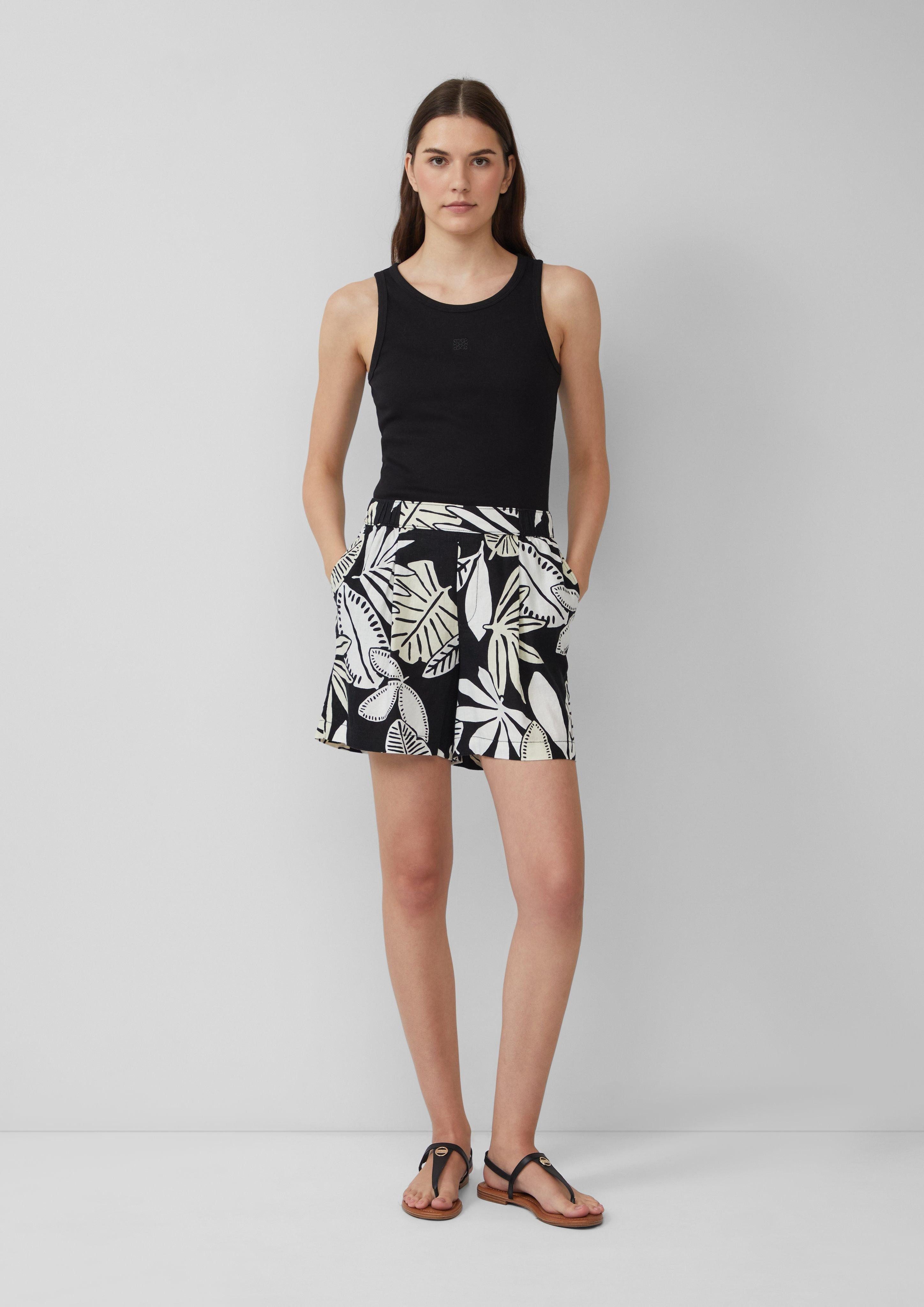 s.Oliver Shorts Shorts aus Leinenmix mit günstig online kaufen