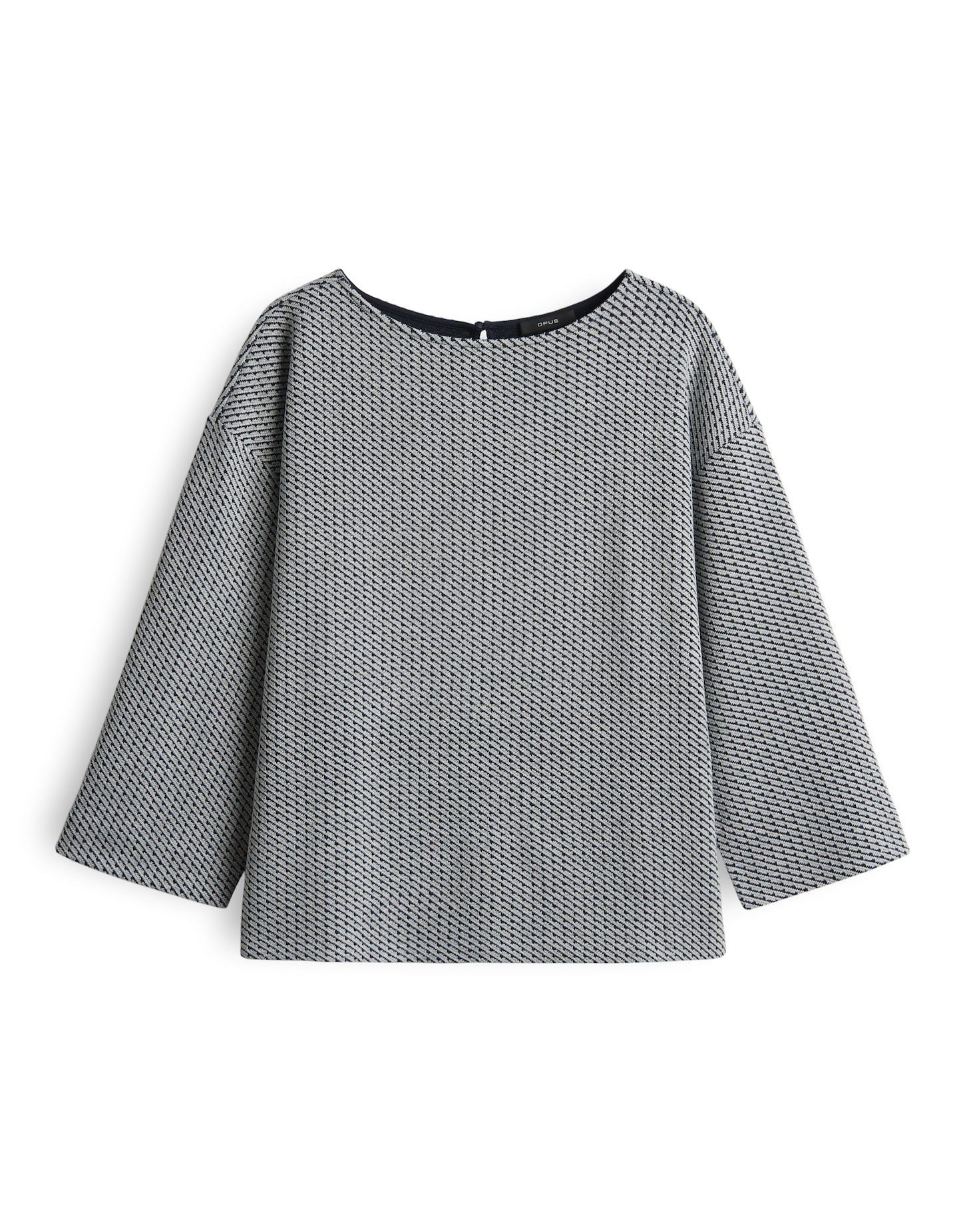 OPUS Sweatshirt GOMAN mit graphischem Muster schmal zulaufend, langer Flede günstig online kaufen