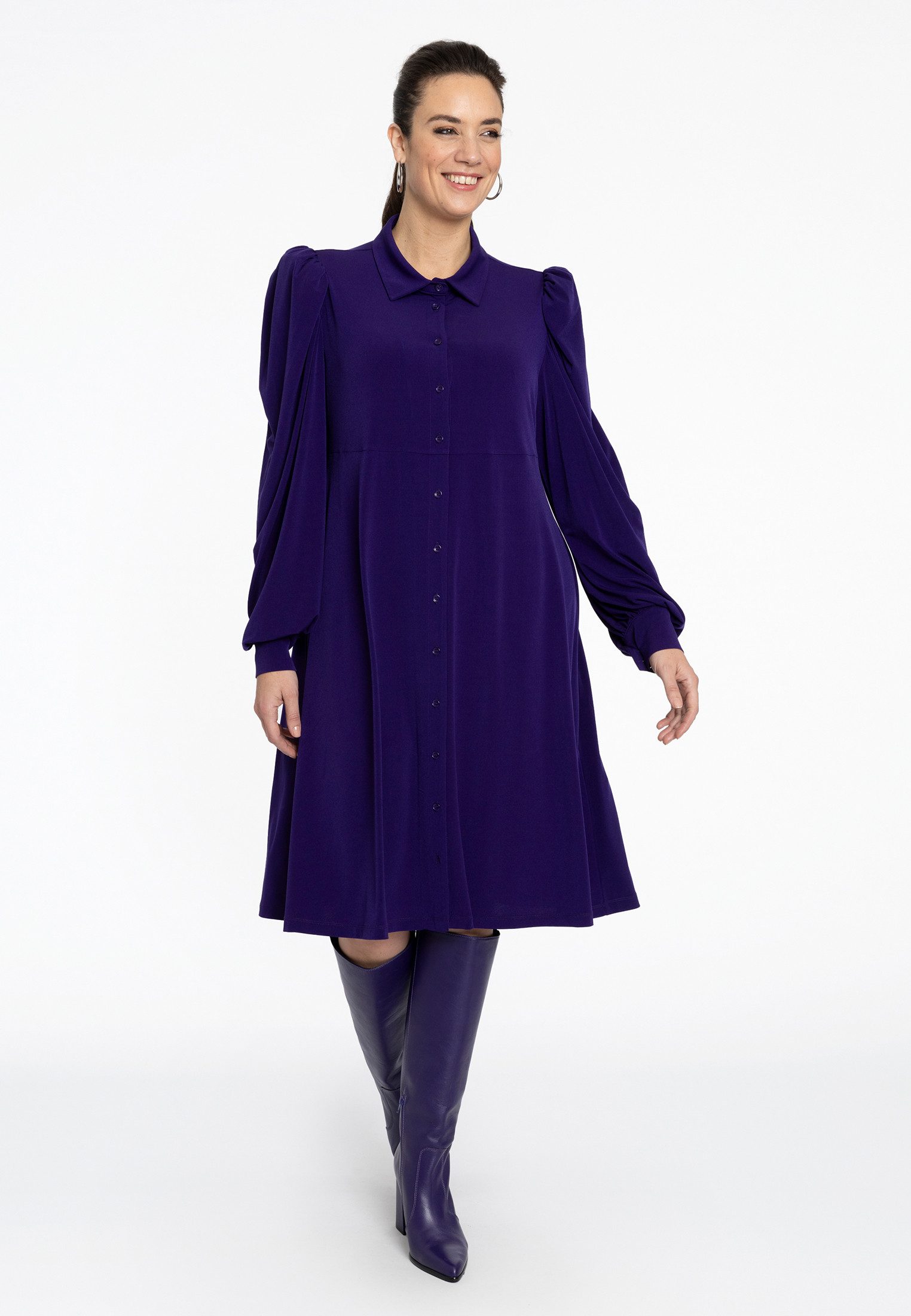 YOEK A-Linien-Kleid Damen Kleid Große Größen günstig online kaufen