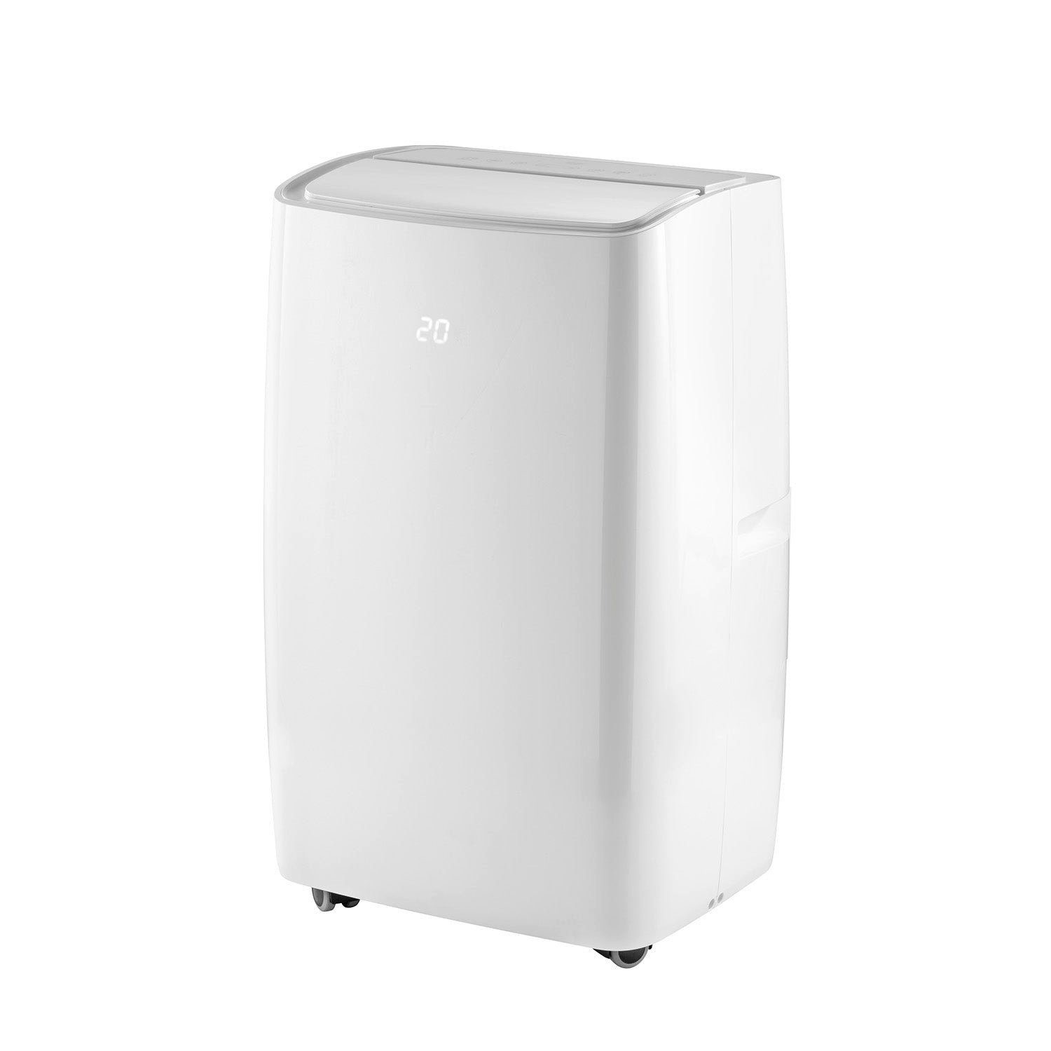 KLAMER Klimagerät KLAMER Mobile Klimaanlage mit Abluftschlauch und Wassertank, 9000 BTU…, 3 Stufen, Nachtmodus, 15-31°C, 24h-Timer, 9k BTU, 24L/Tag