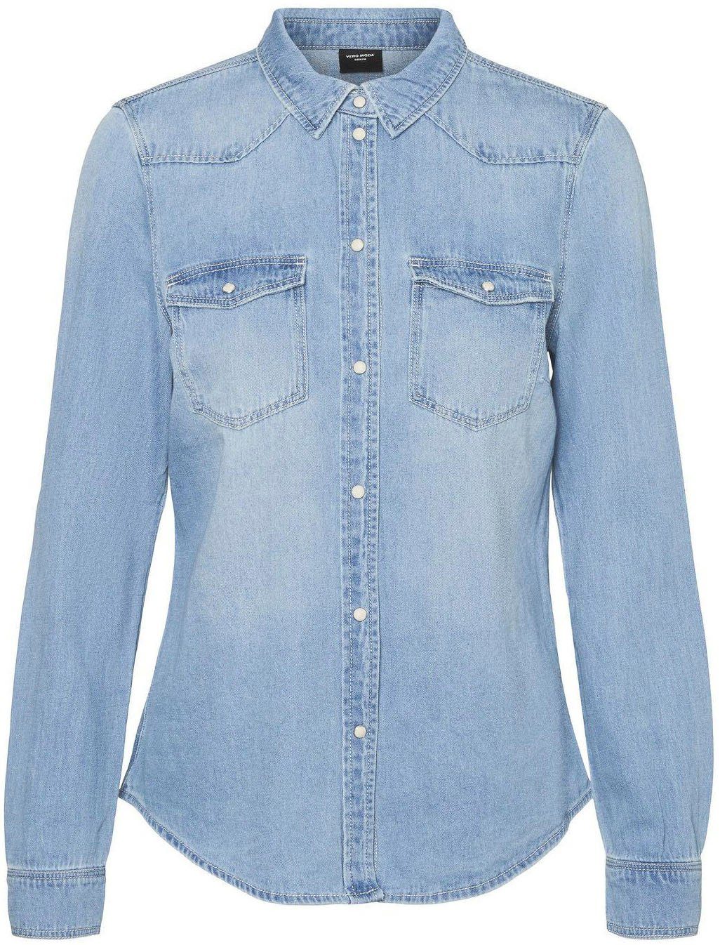 light blue denim