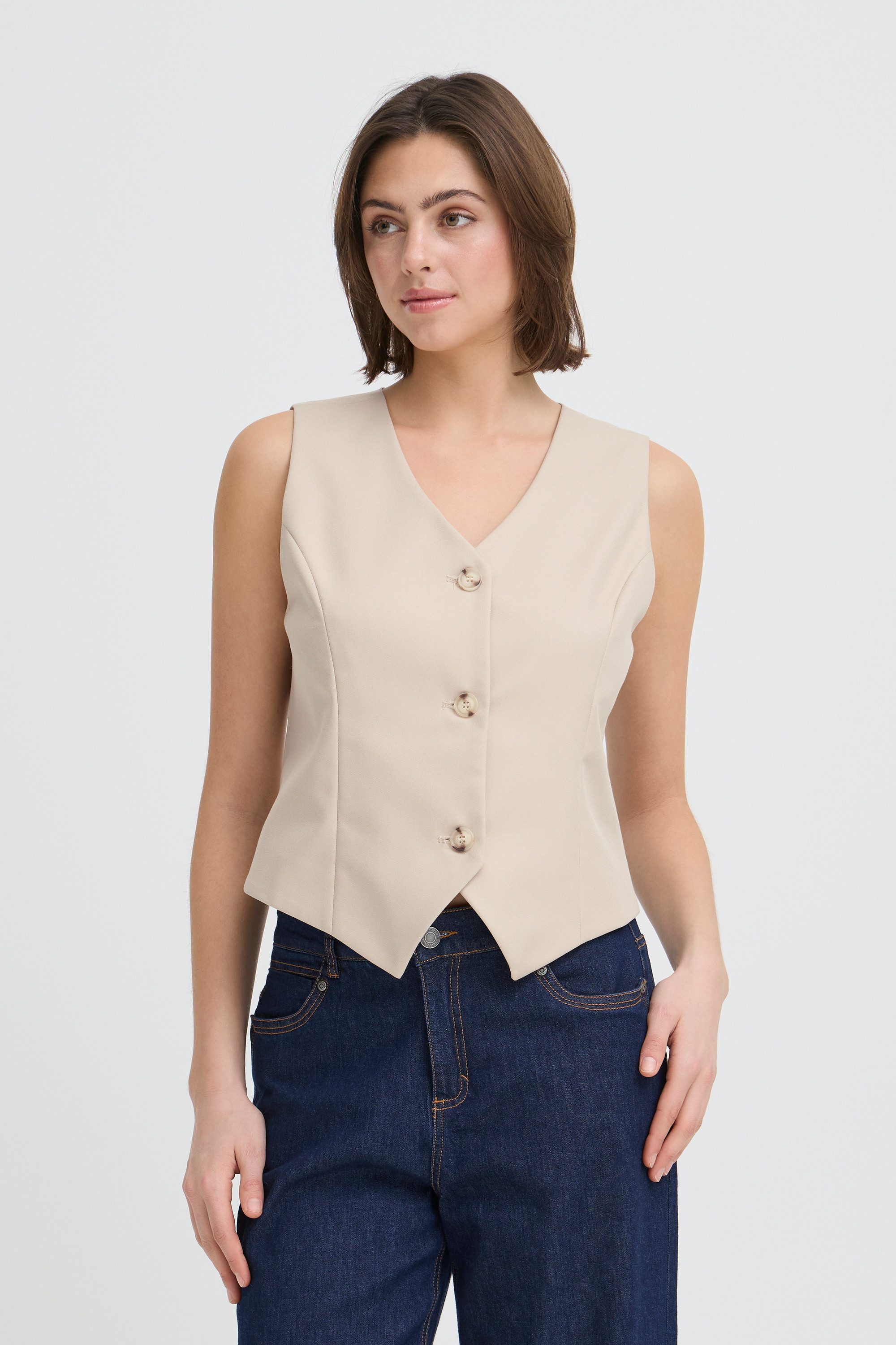 fransa Shirtweste Weste FRABIGAIL