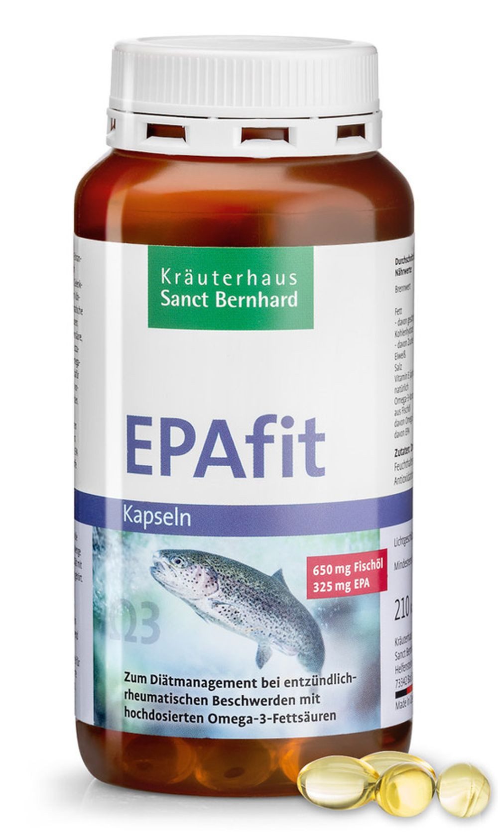 Sanct Bernhard Sanct Bernhard Epafit - 210 Kapseln Kapseln