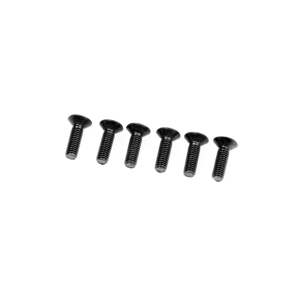 Modellbausatz LRP 133086 M3x10mm Kreuzschlitz Senkkopfschraube (6Stk)
