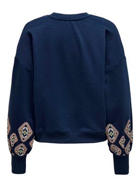 ONLY Sweatshirt ONLBROOKE L/S O-NECK FLOWER SWT