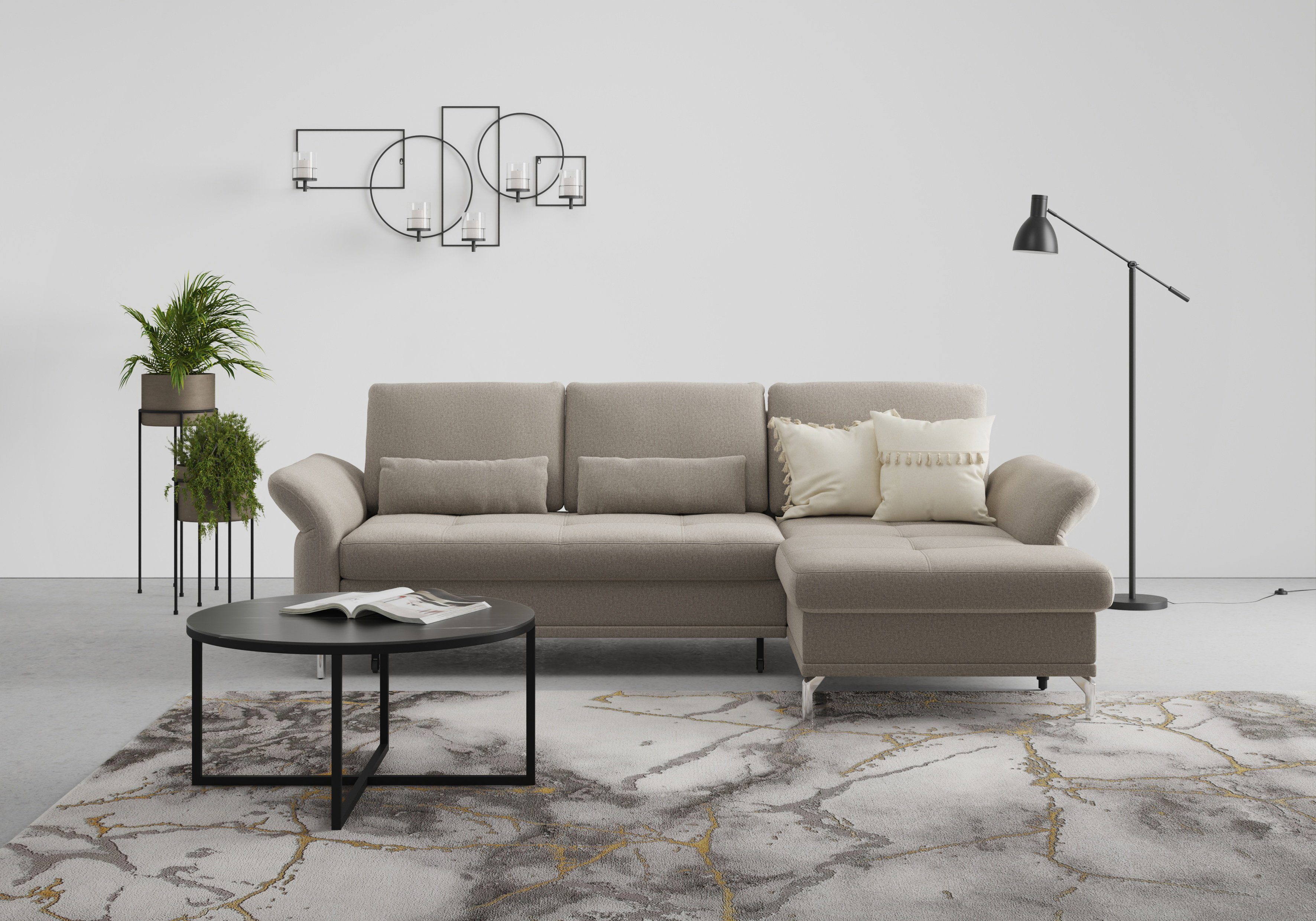 INOSIGN Ecksofa Palm Beach L-Form, Federkern, günstig online kaufen