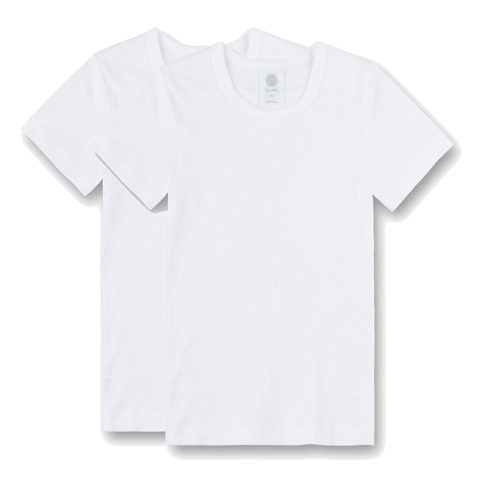 Sanetta Unterhemd Jungen T-Shirt 2er Pack - Unterhemd, Basic